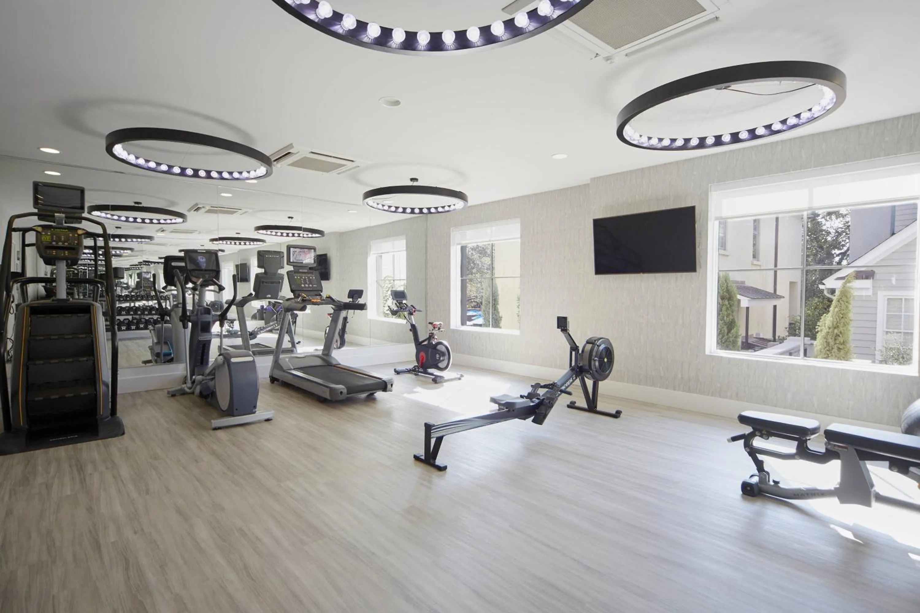 Fitness centre/facilities in Hotel Bella Grace