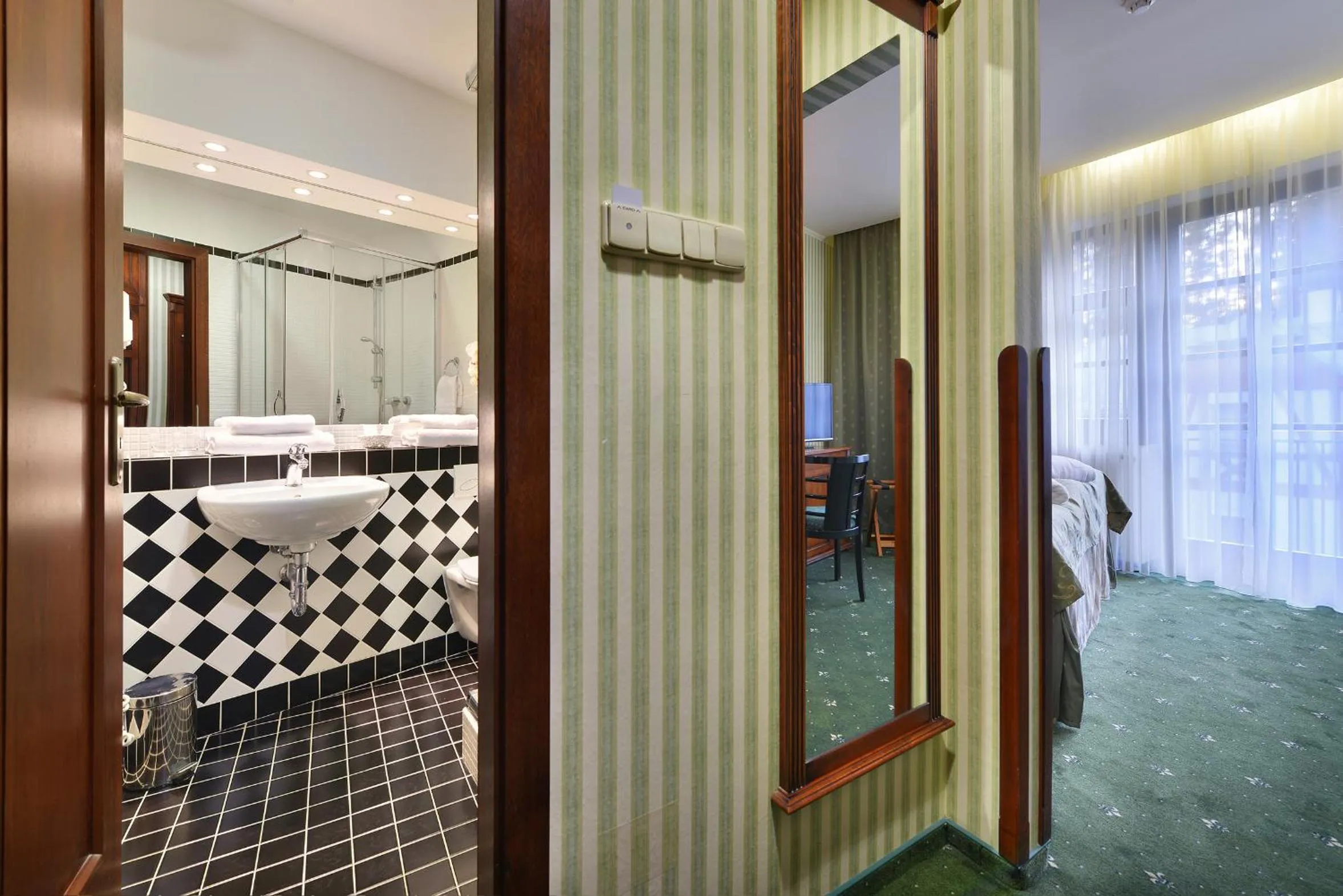 Bathroom in Wellness Golf Hotel Morris