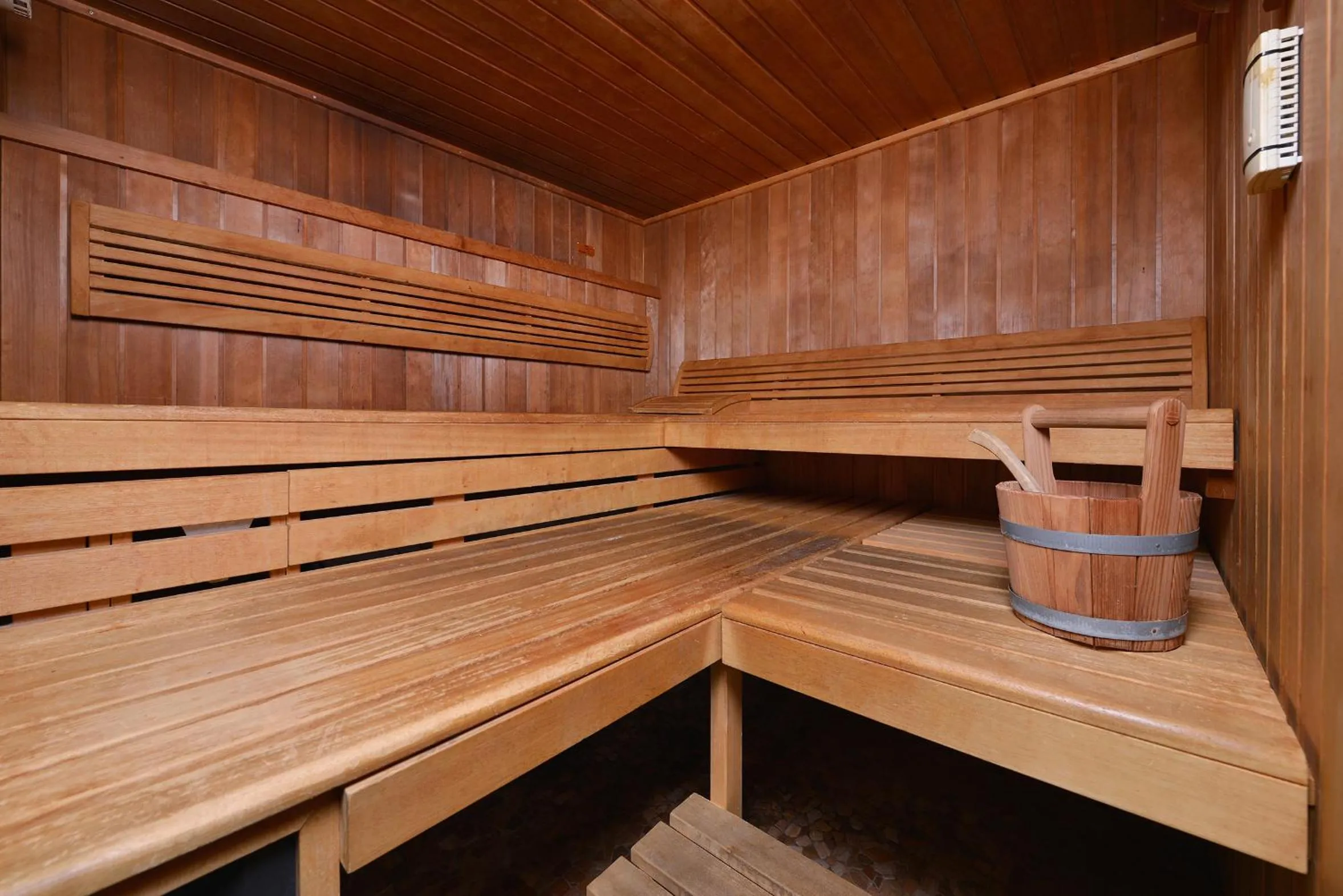 Sauna in Wellness Golf Hotel Morris