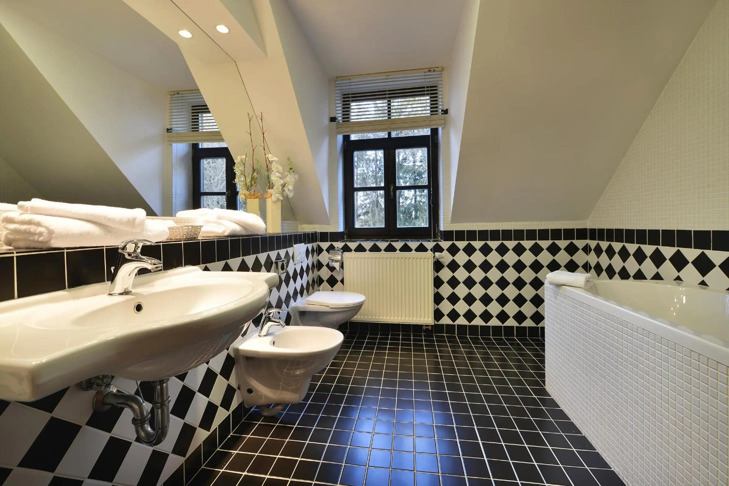 Toilet in Wellness Golf Hotel Morris