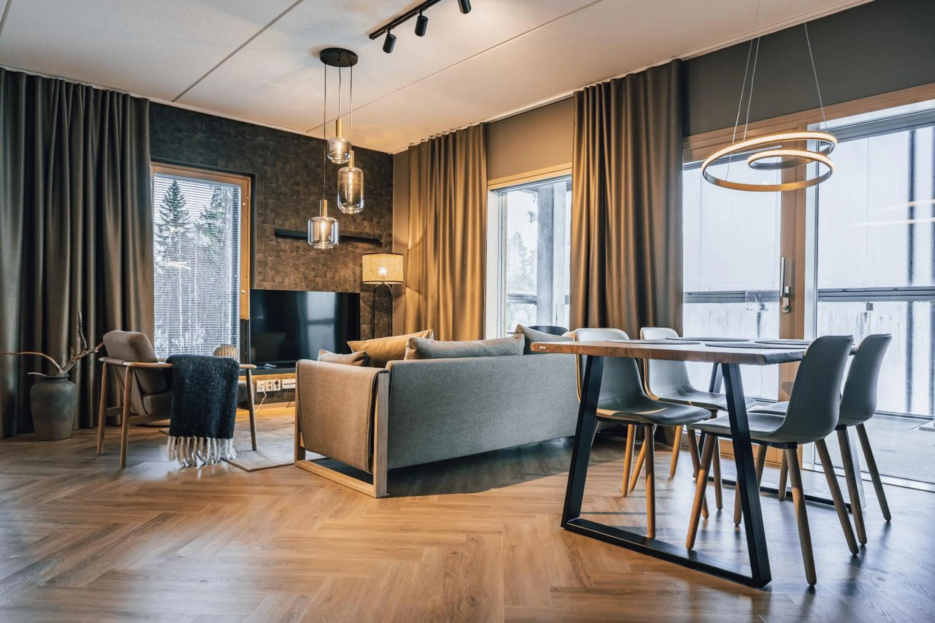 Living room in Tahko Spa Hotel