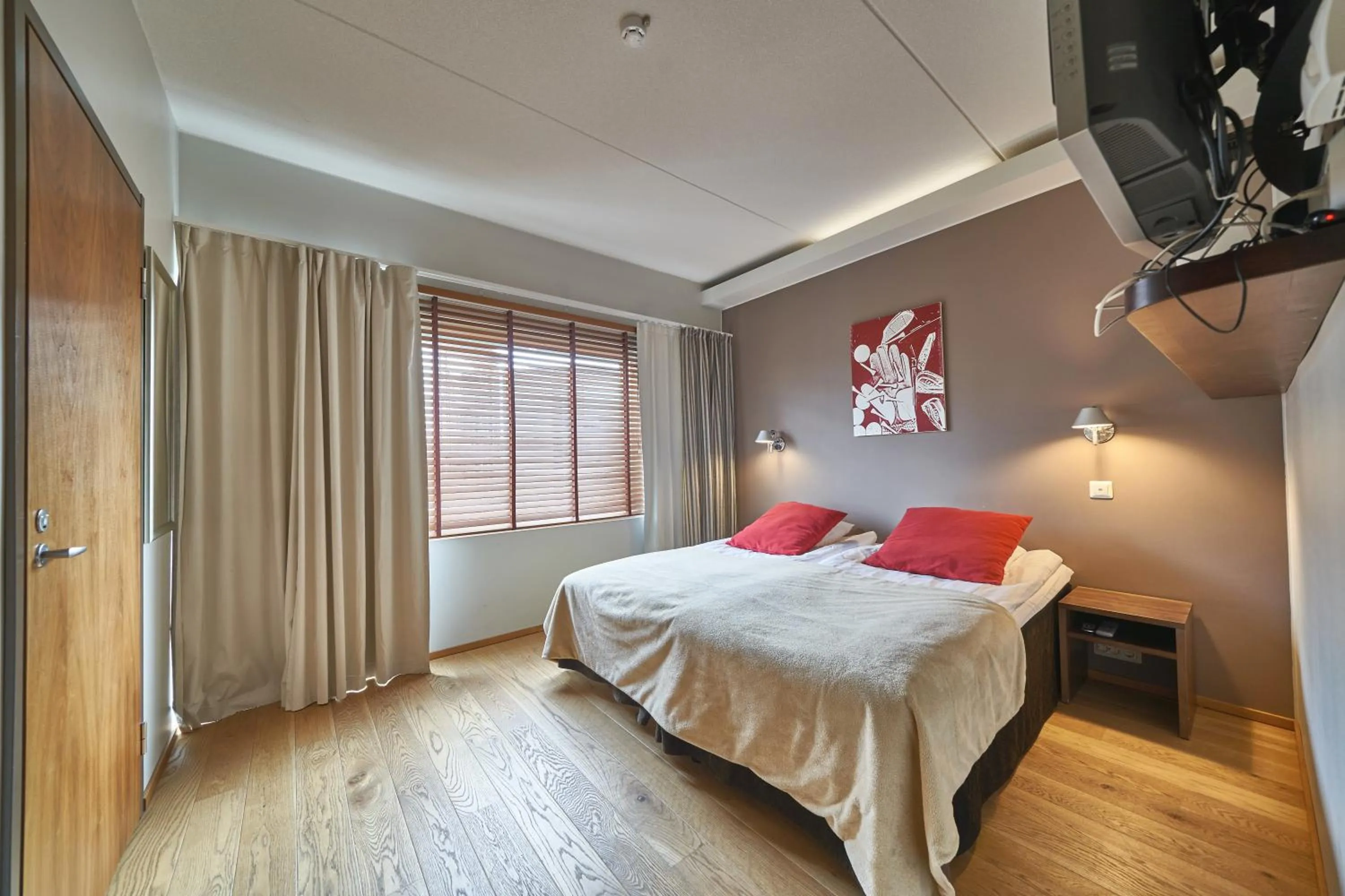 Bed in Tahko Spa Hotel