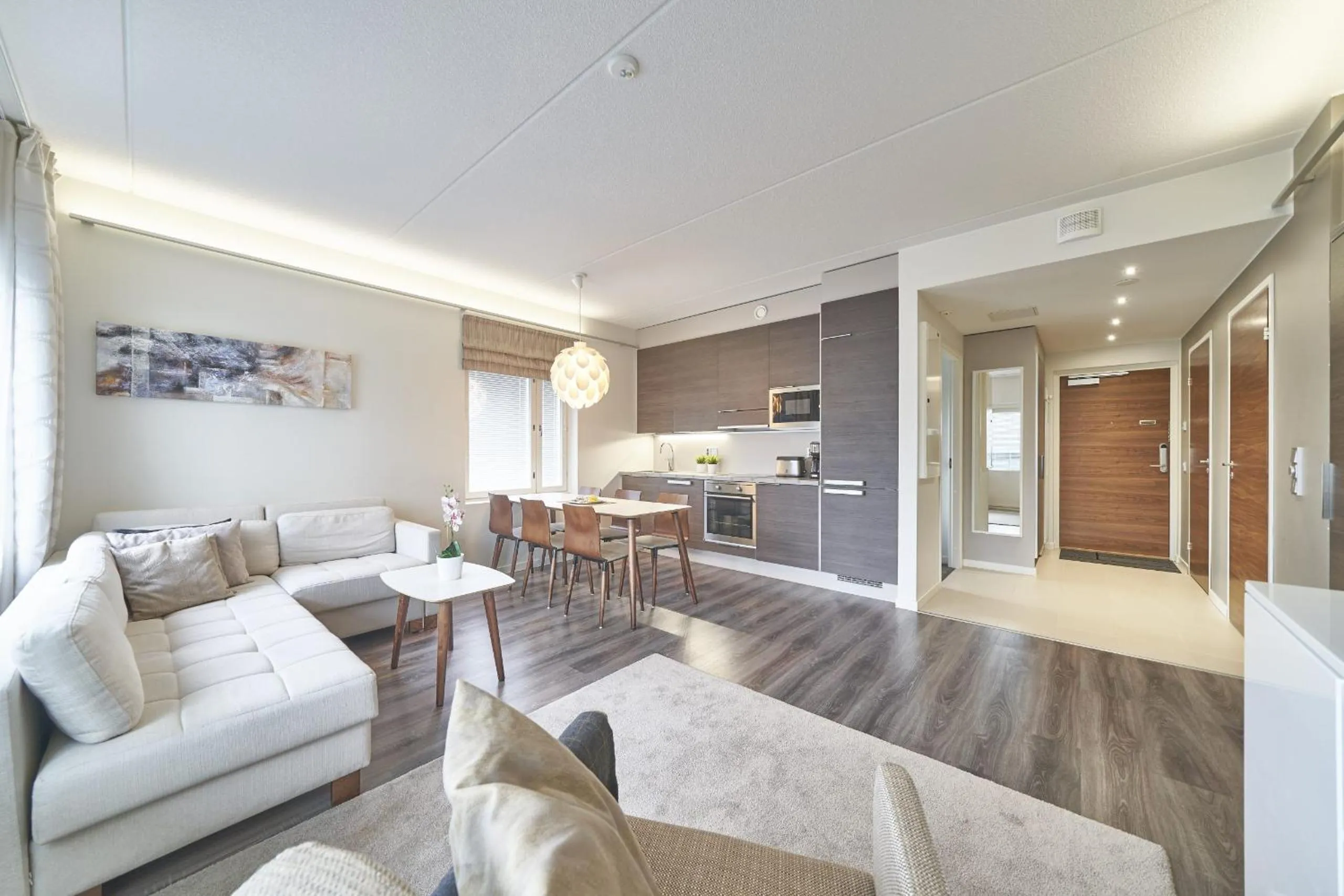 Kitchen or kitchenette in Tahko Spa Hotel