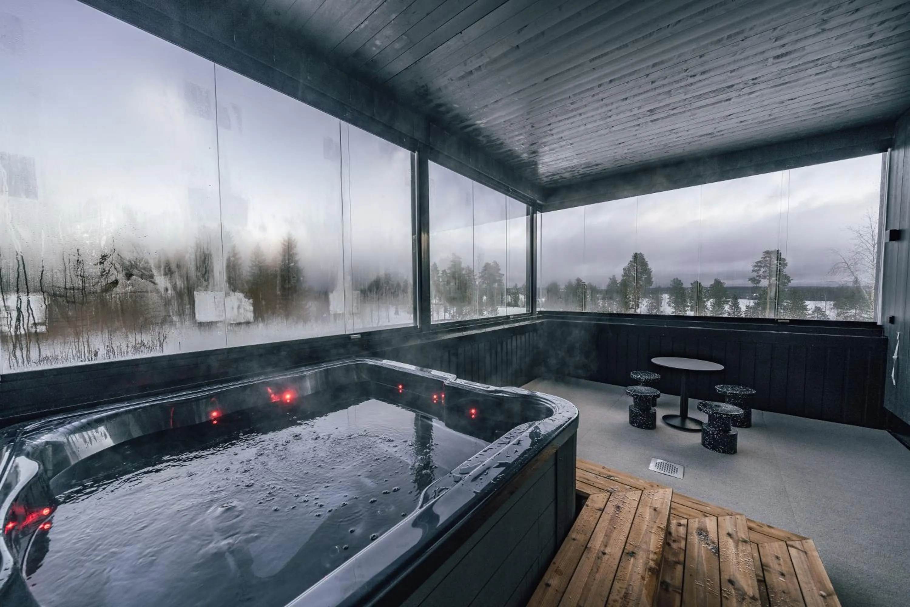 Patio in Tahko Spa Hotel