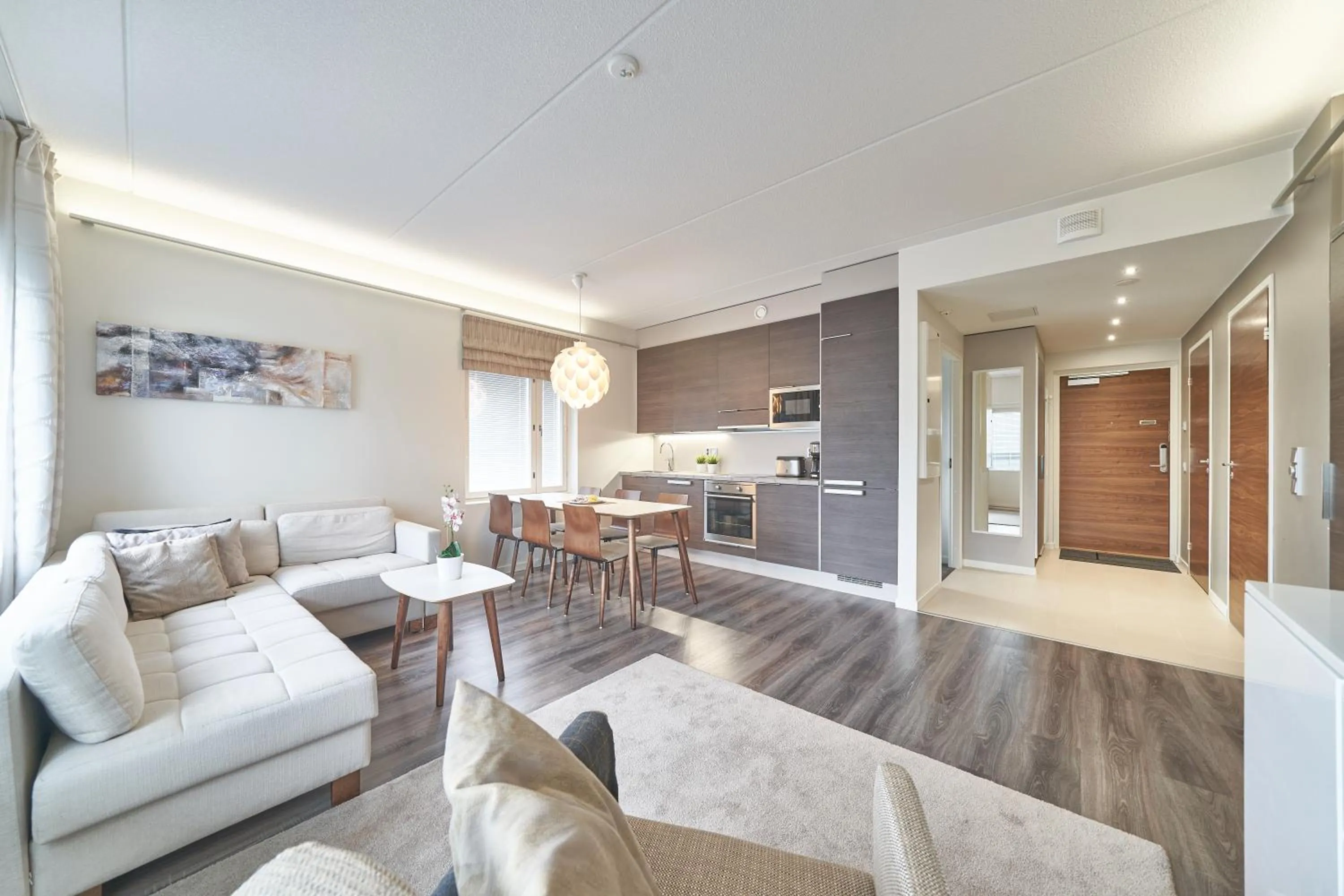 Kitchen or kitchenette in Tahko Spa Hotel