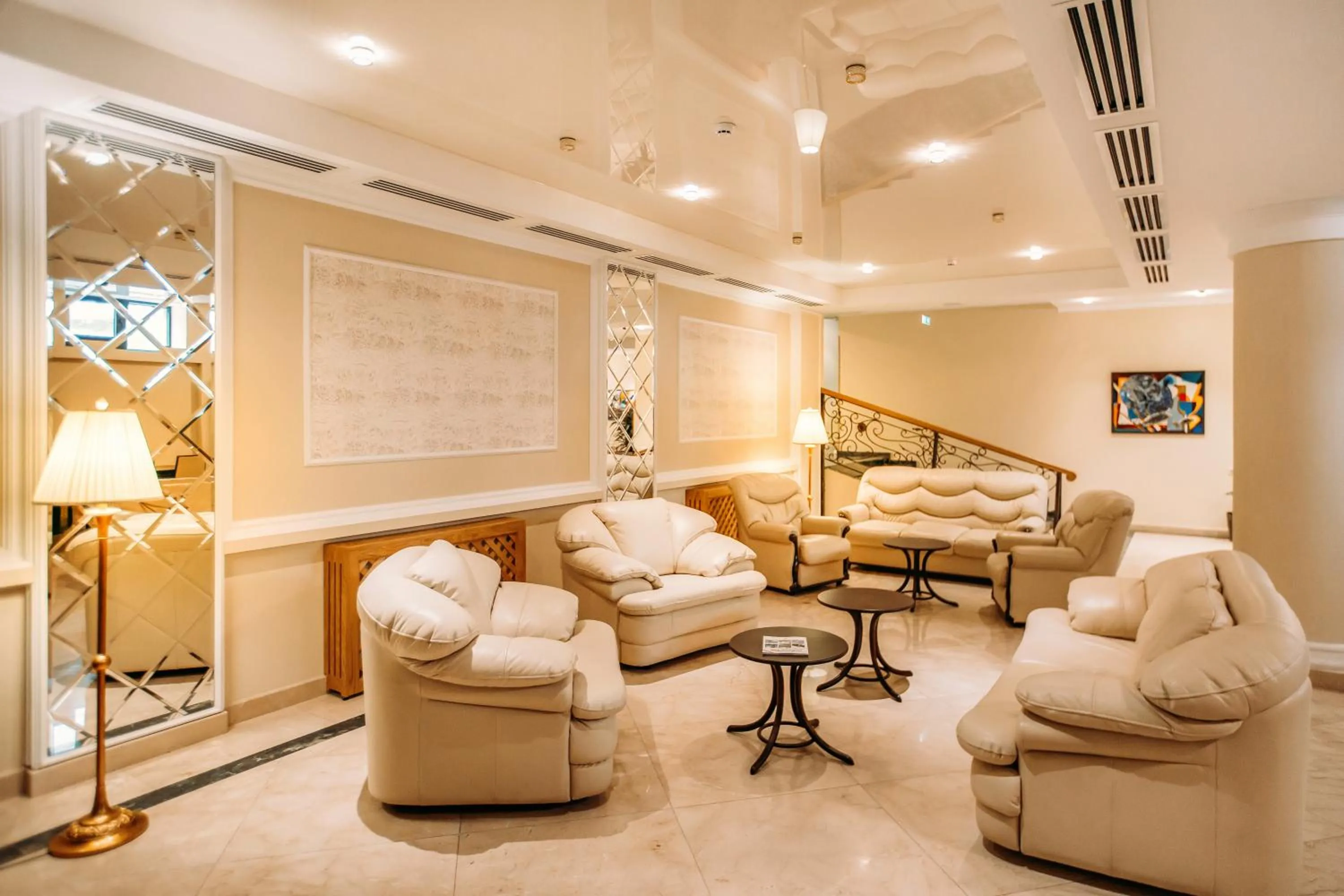 Lobby or reception in Porta Caucasia Kazbegi