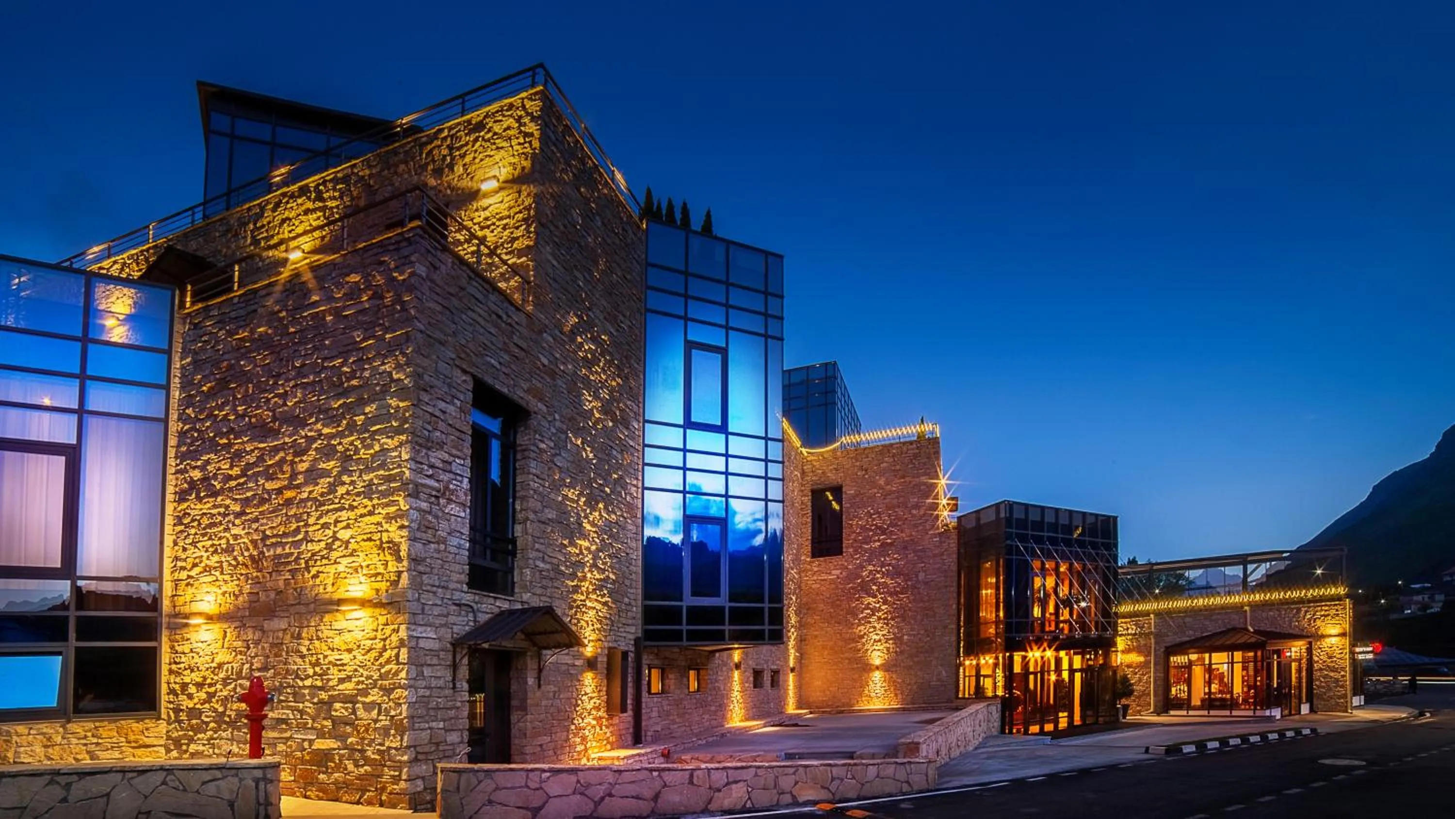 Property building in Porta Caucasia Kazbegi