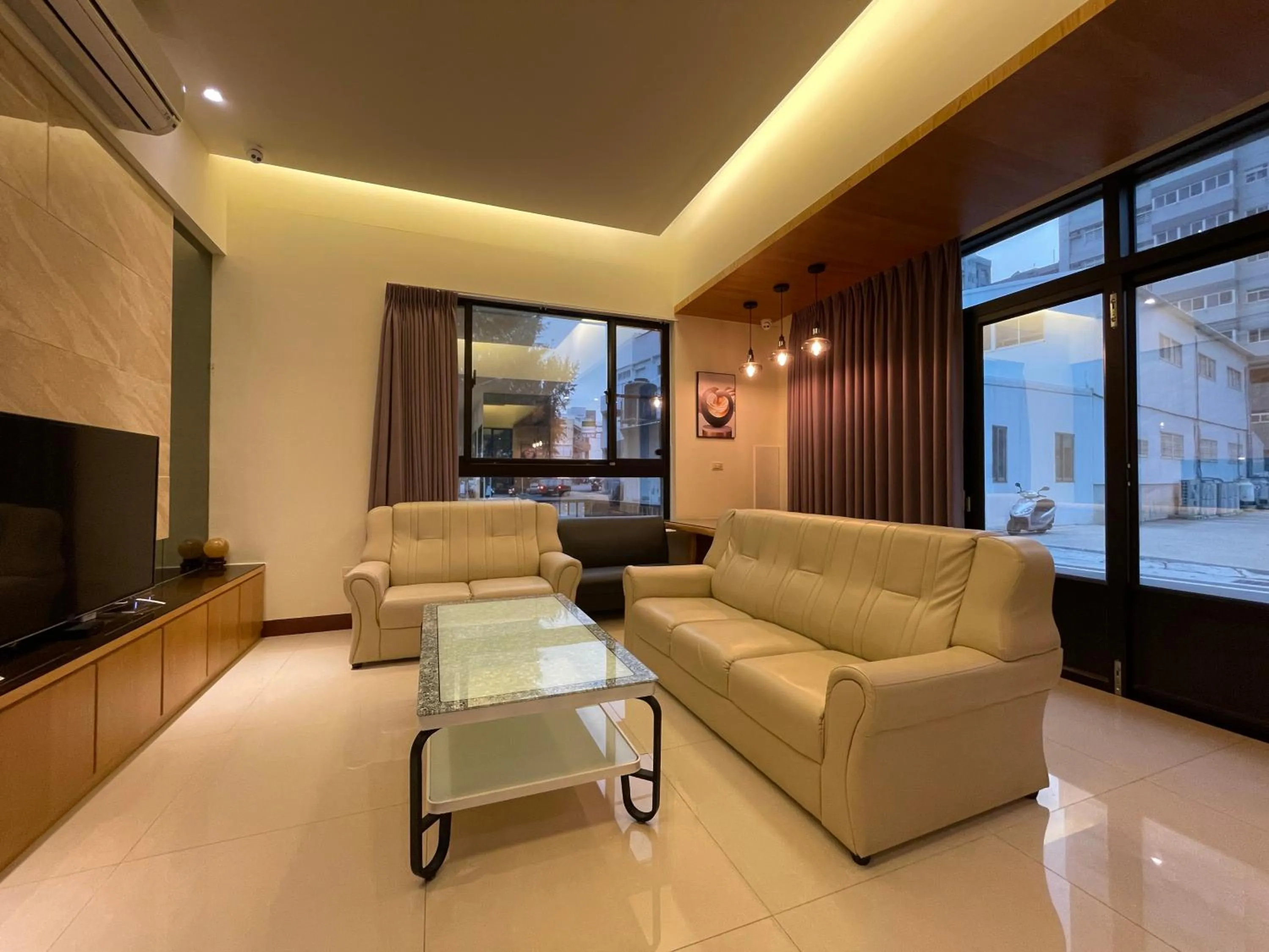 Living room in Cherry Inn