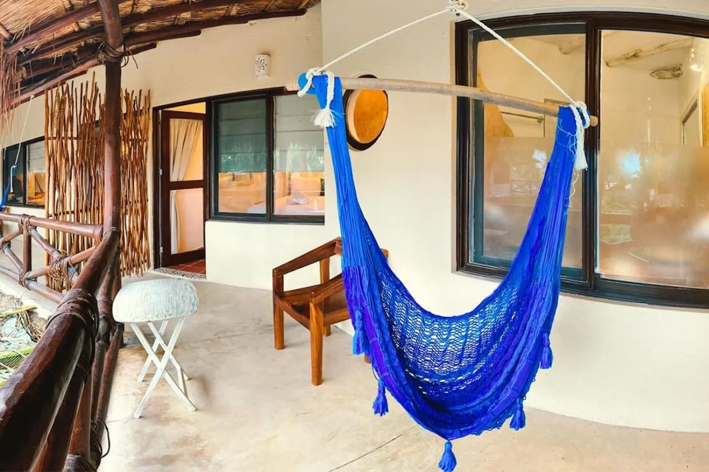 Patio in Holbox Dream Beachfront Hotel