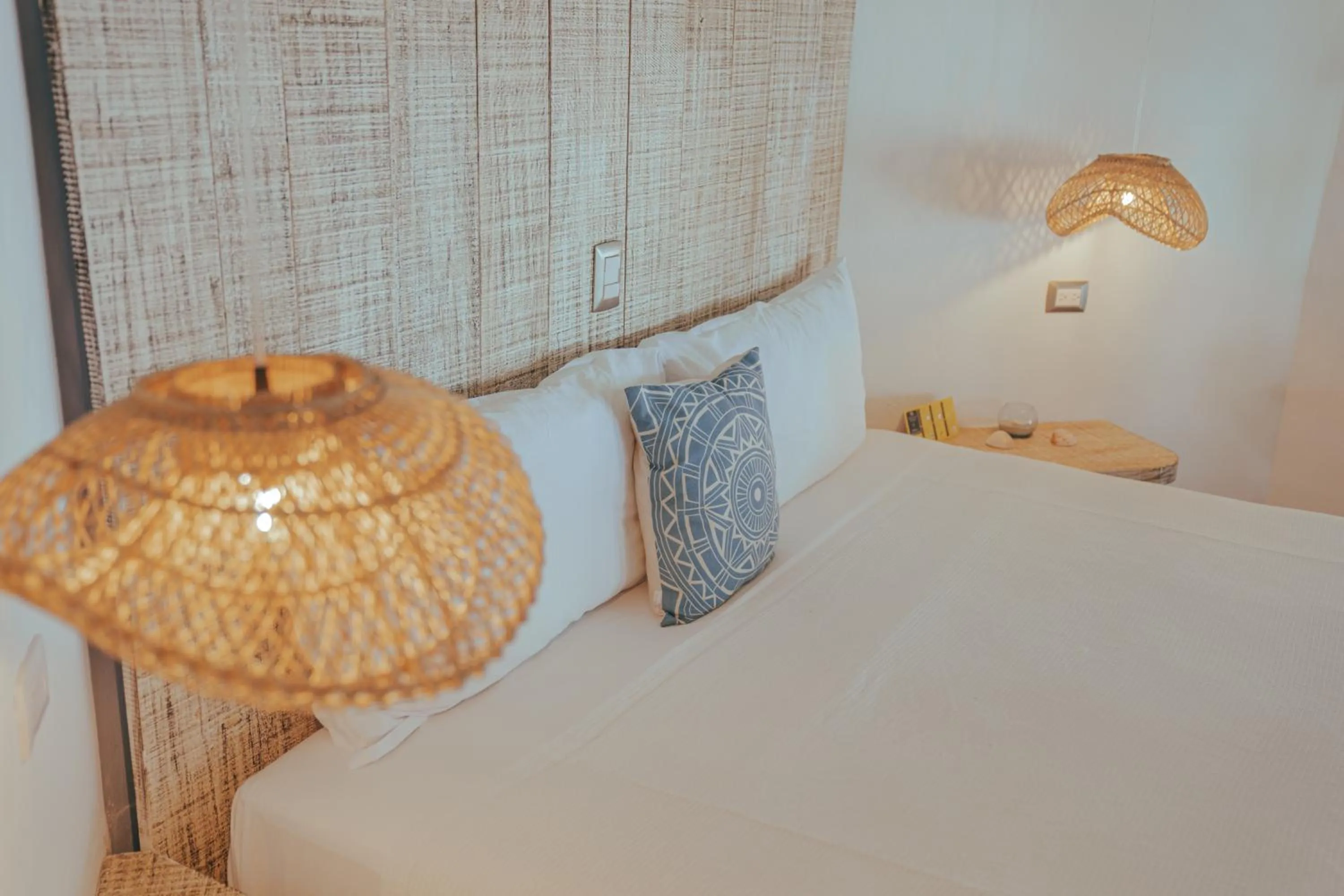 Bed in Holbox Dream Beachfront Hotel