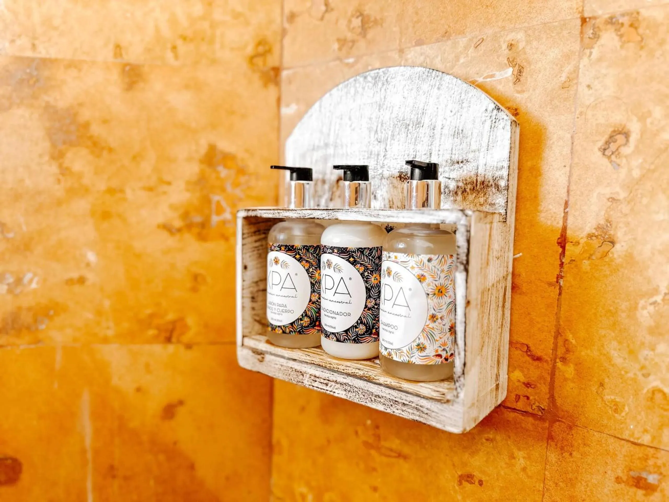 Shower in Holbox Dream Beachfront Hotel