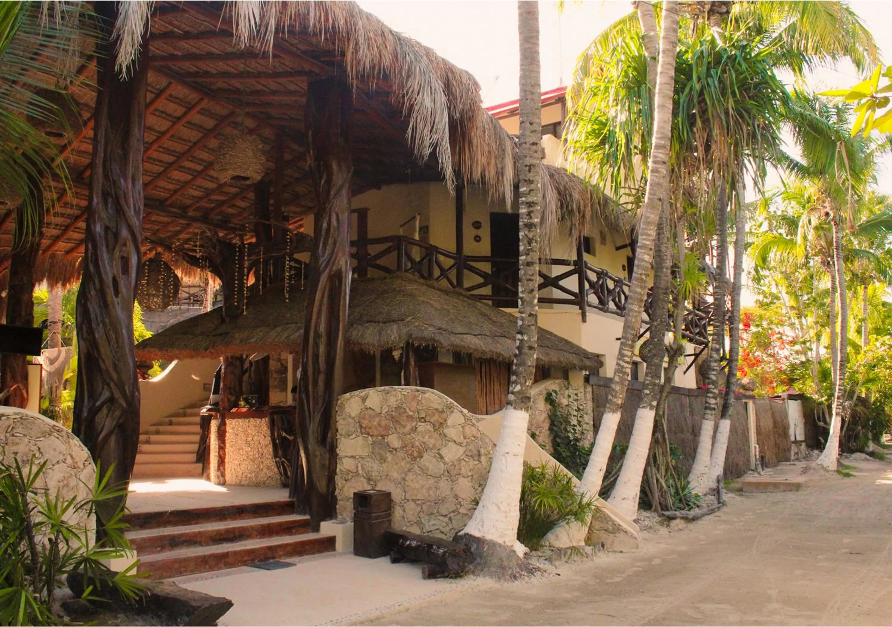 Lobby or reception in Holbox Dream Beachfront Hotel