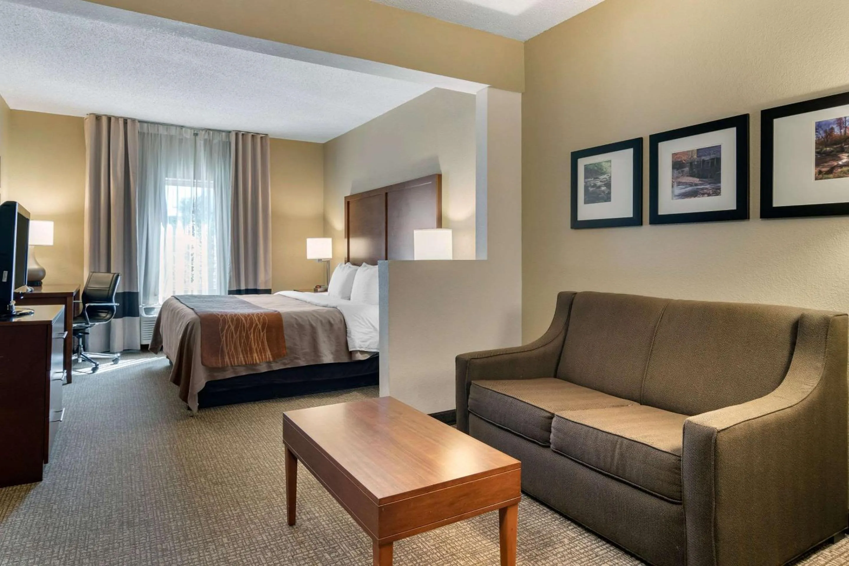 Photo of the whole room, Bed in Comfort Inn & Suites Suwanee - Sugarloaf