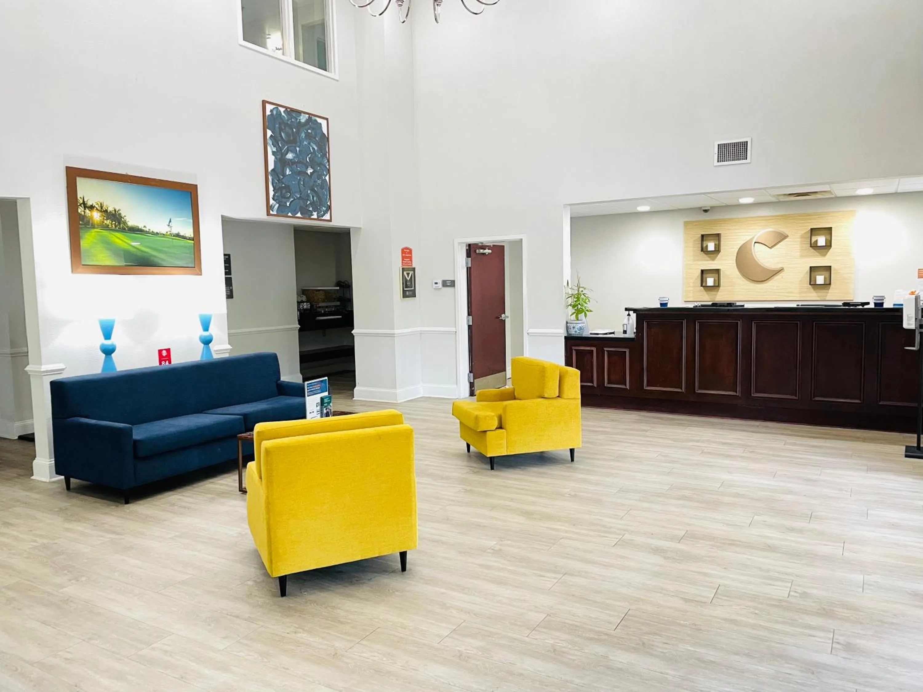 Lobby or reception in Comfort Inn & Suites Augusta Fort Gordon Area
