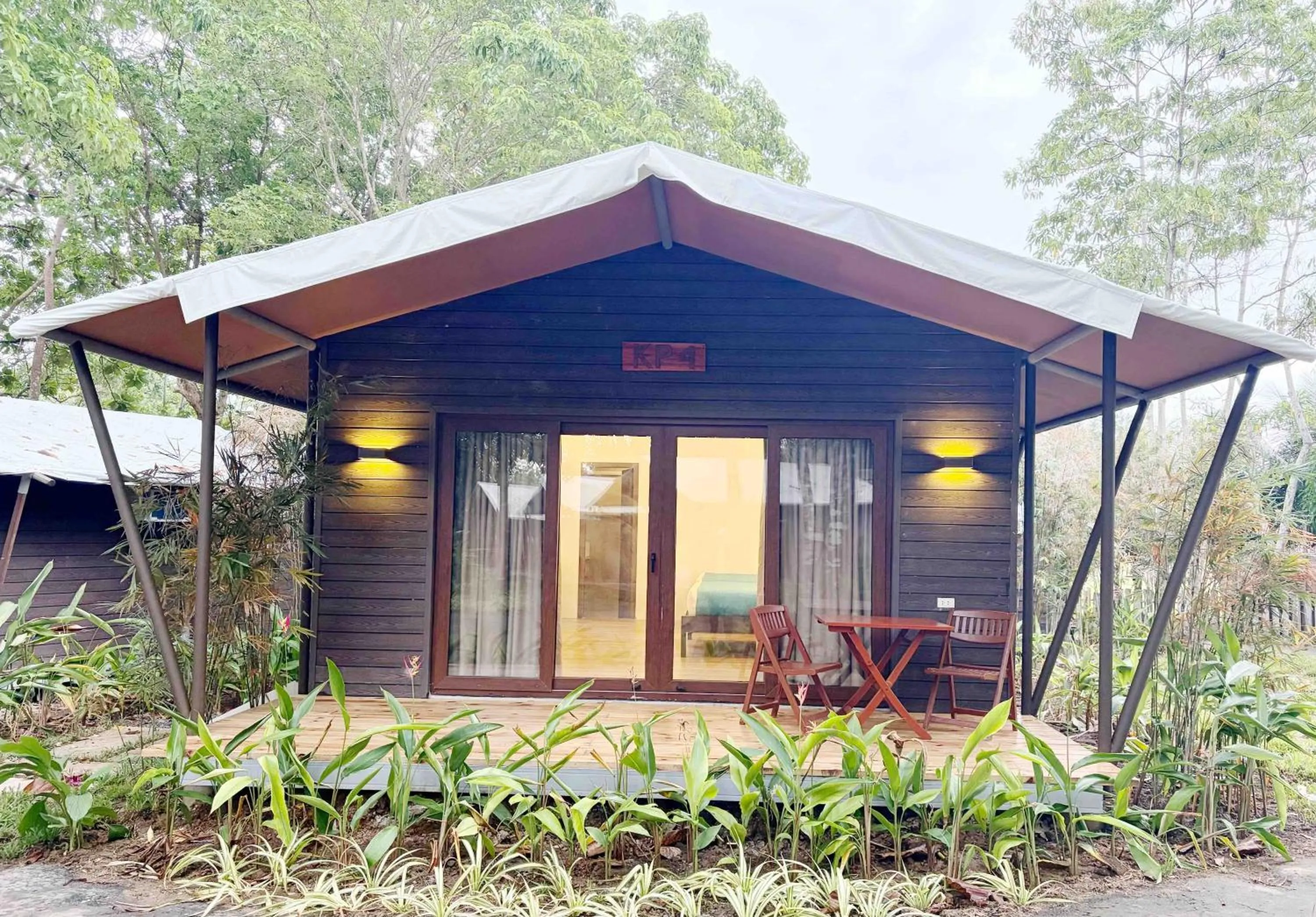 Garden view in Solina Beach & Nature Resort