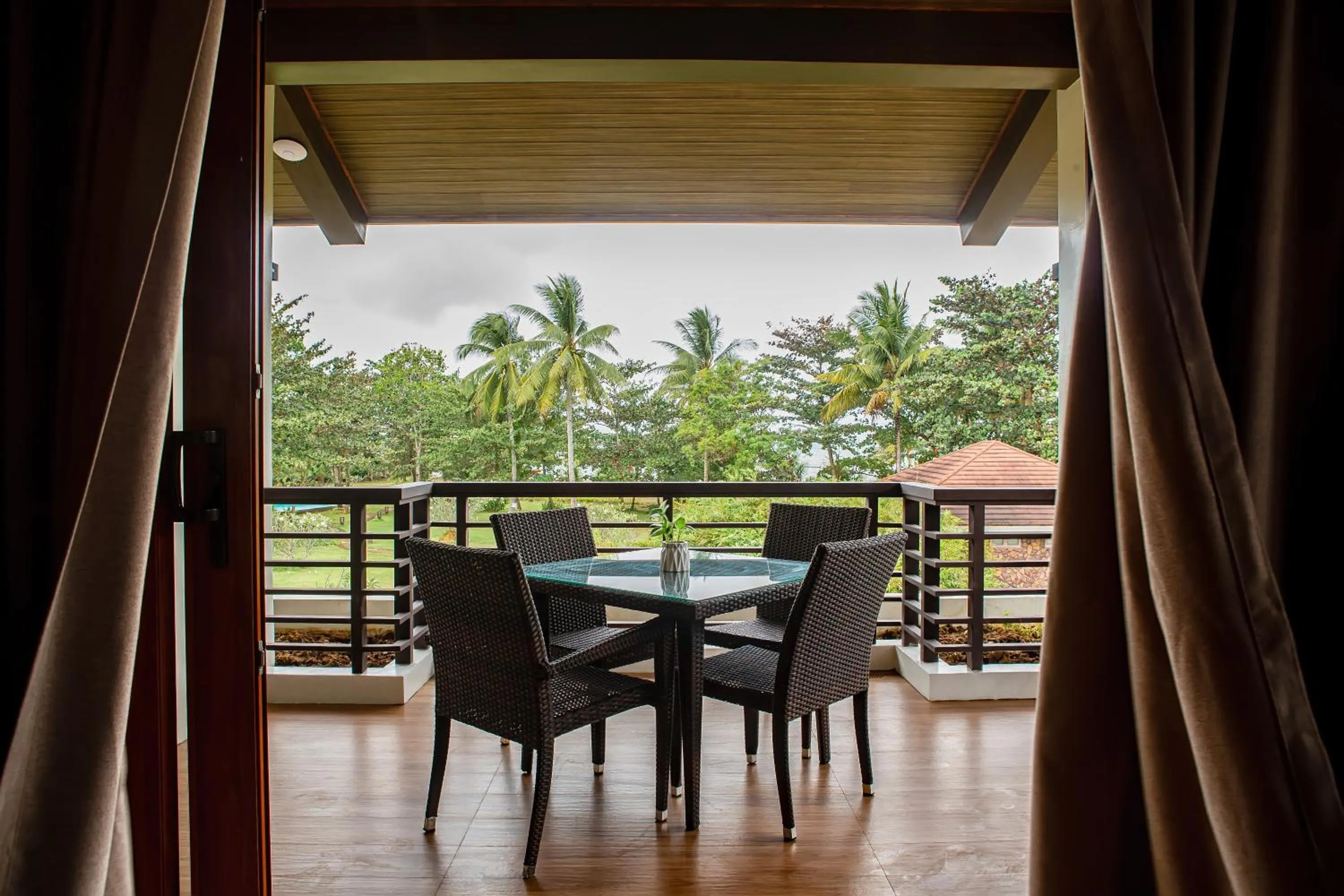 Balcony/Terrace in Solina Beach & Nature Resort