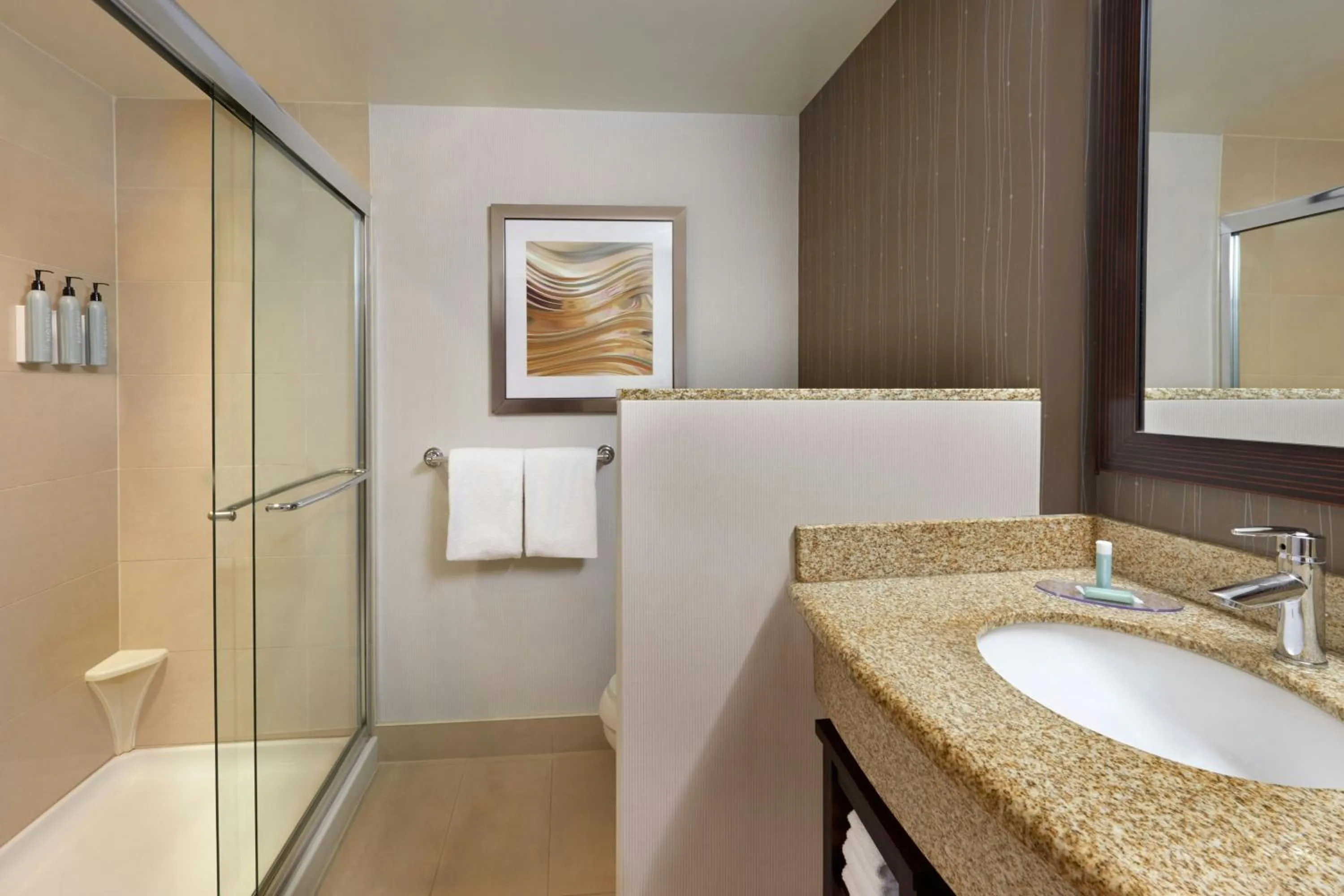 Bathroom in Courtyard by Marriott Kingston Highway 401