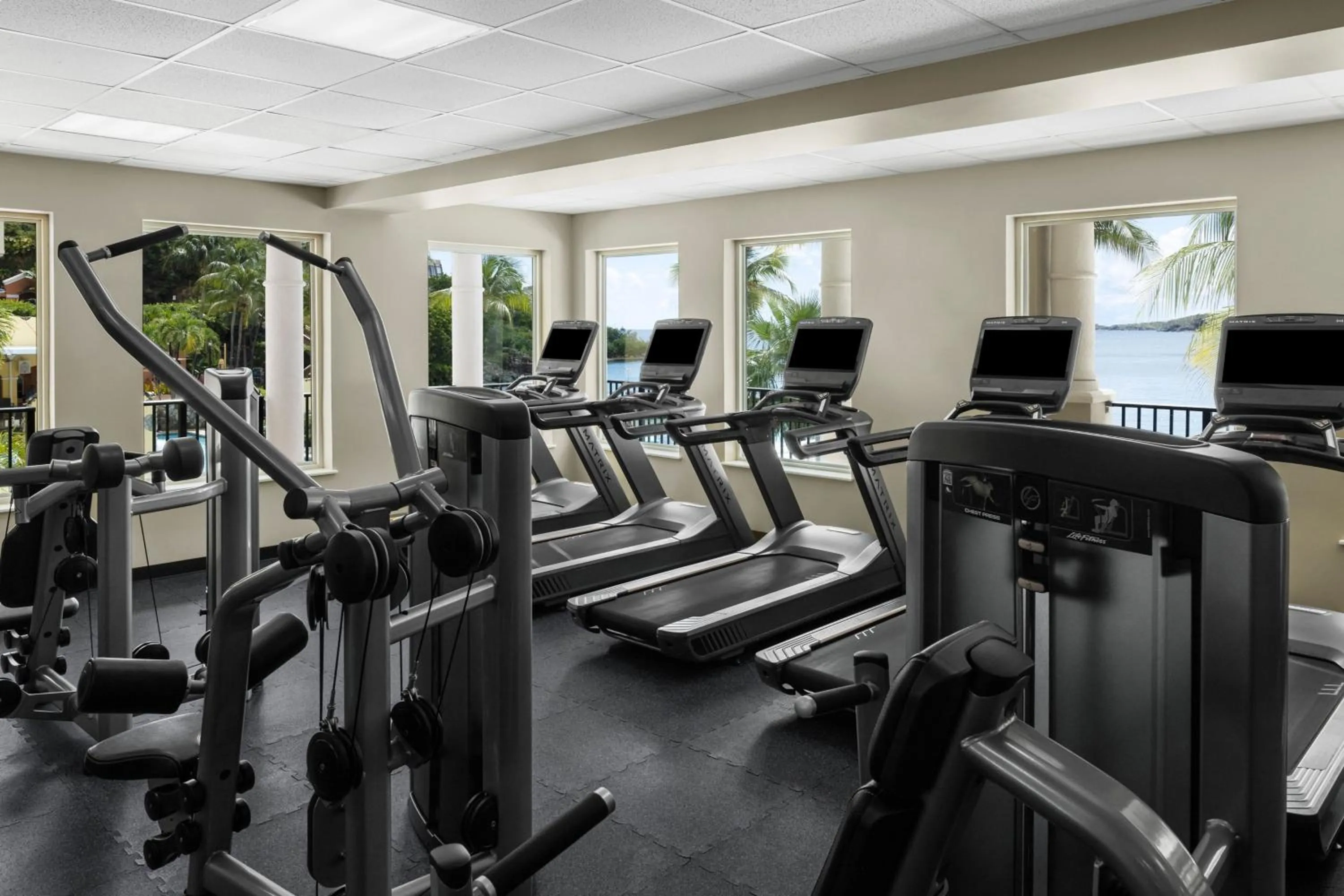 Fitness centre/facilities in Marriott's Frenchman's Cove