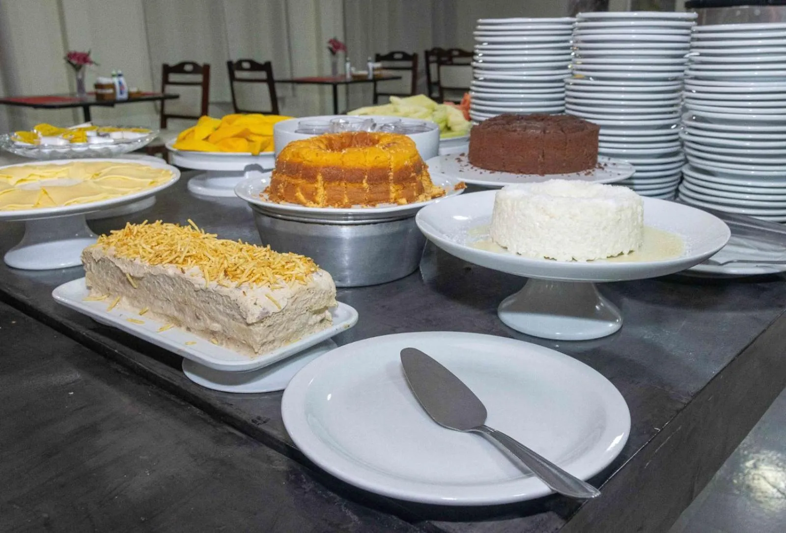 Breakfast in Hotel Vila Rica Belém