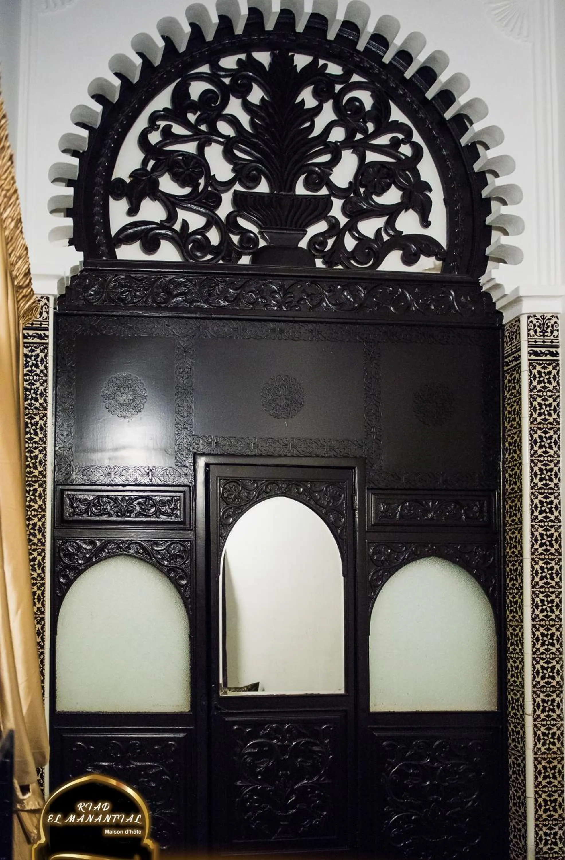 Shower in Riad EL Manantial,Dar Hajjaj,Patrimonio del SXIX