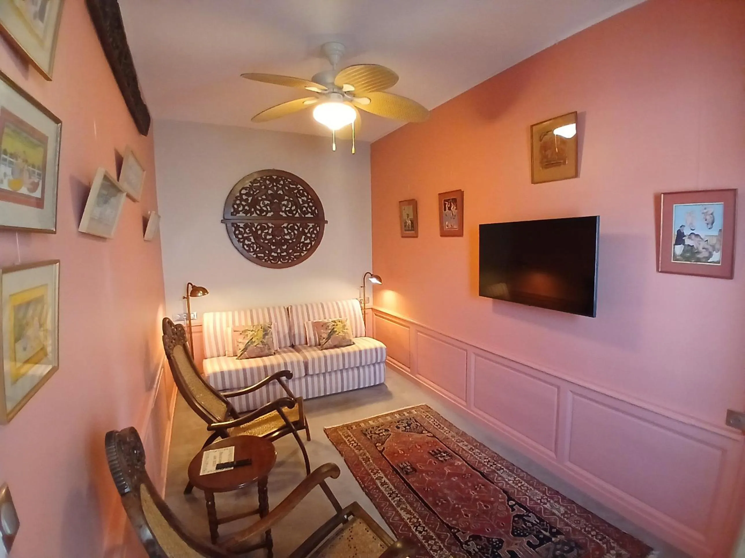 Living room in La Résidence des Indes