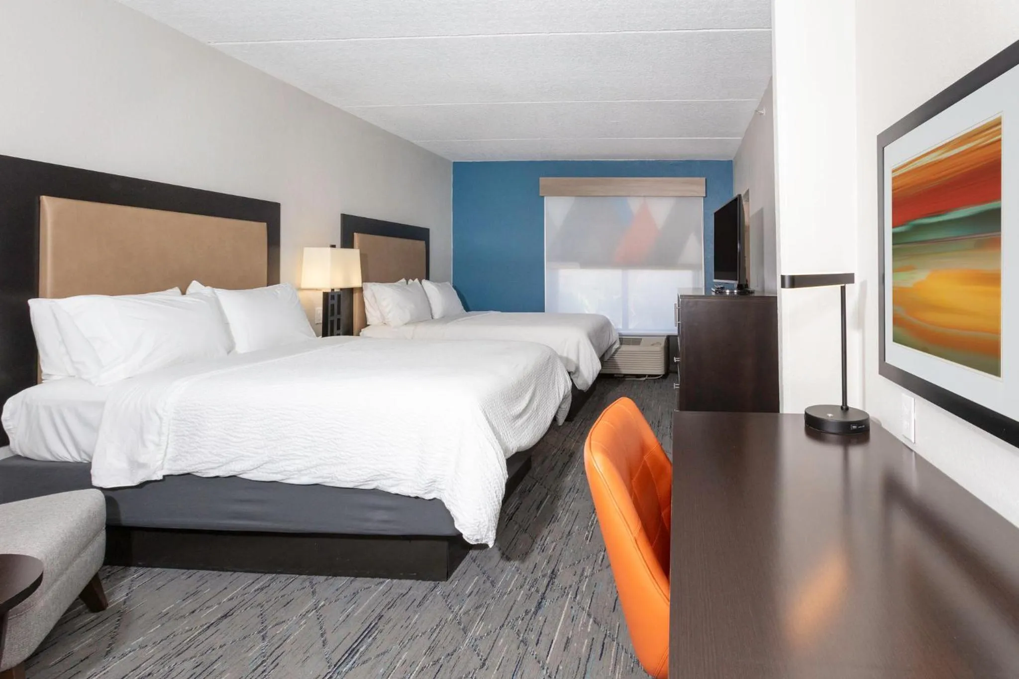 Photo of the whole room, Bed in Holiday Inn Express Hotel & Suites Jacksonville Airport by IHG