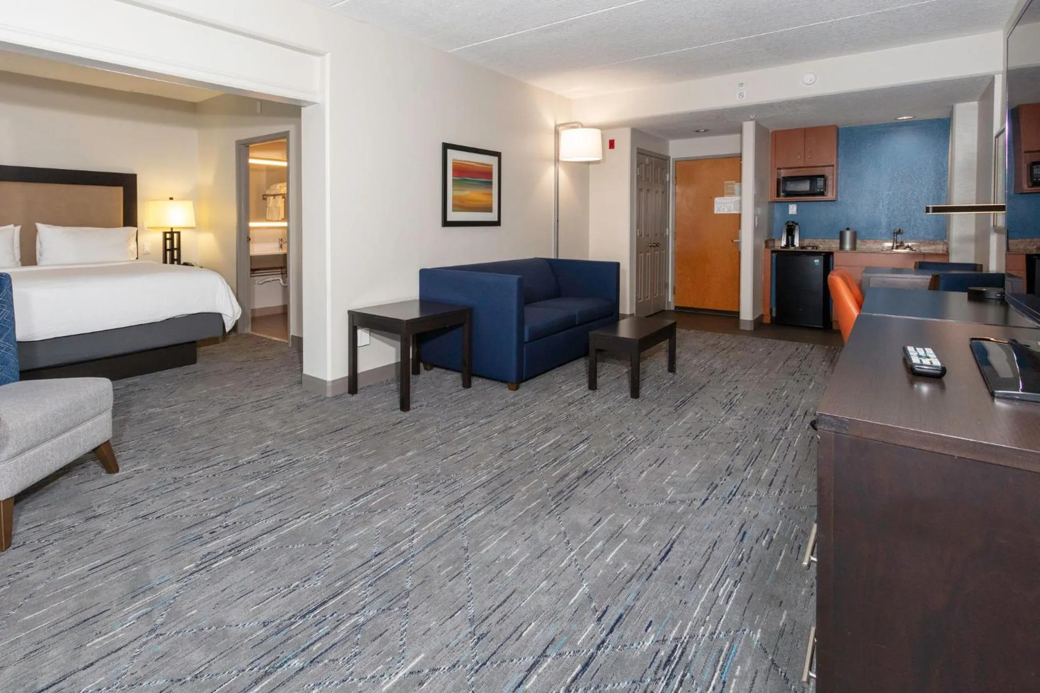 Photo of the whole room, Bed in Holiday Inn Express Hotel & Suites Jacksonville Airport by IHG