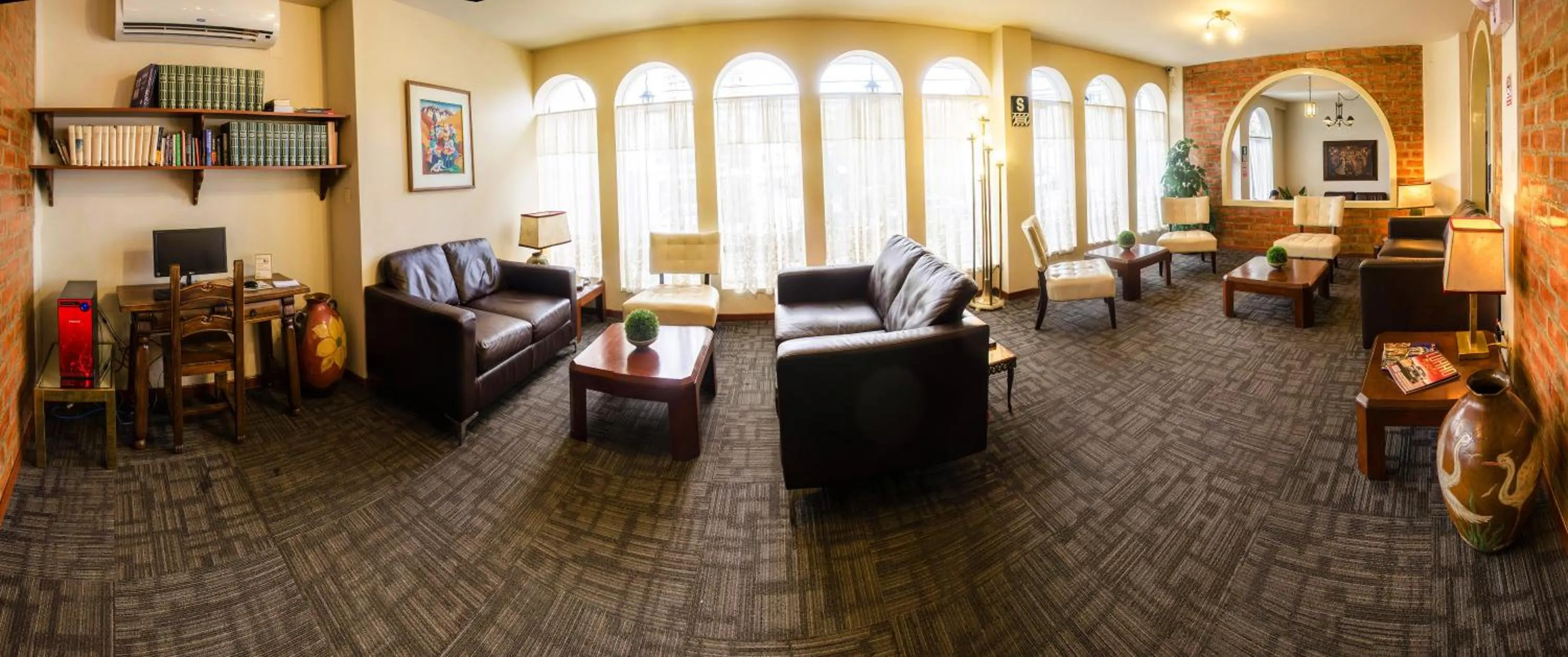 Living room in Hotel Carmel