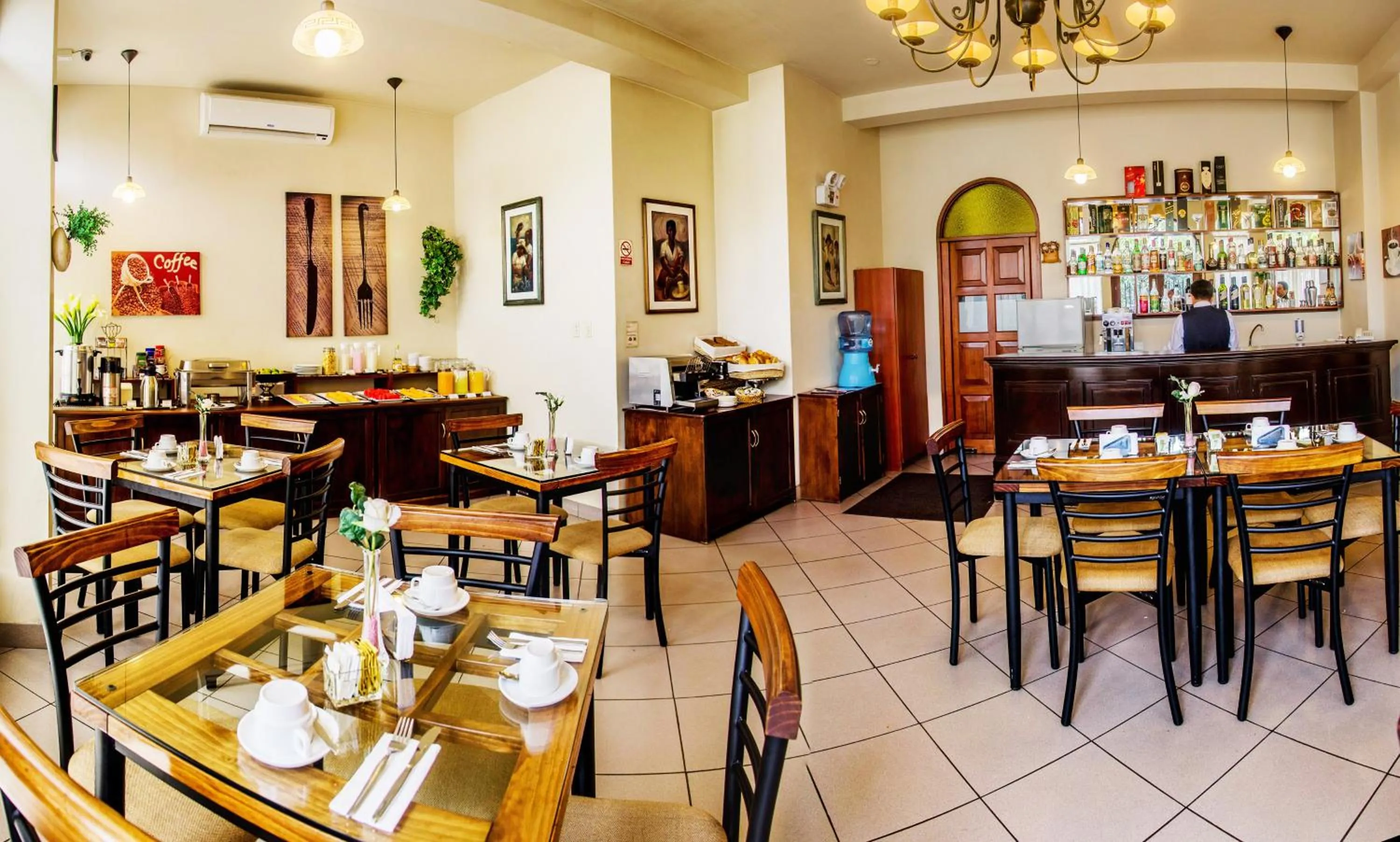 Breakfast in Hotel Carmel