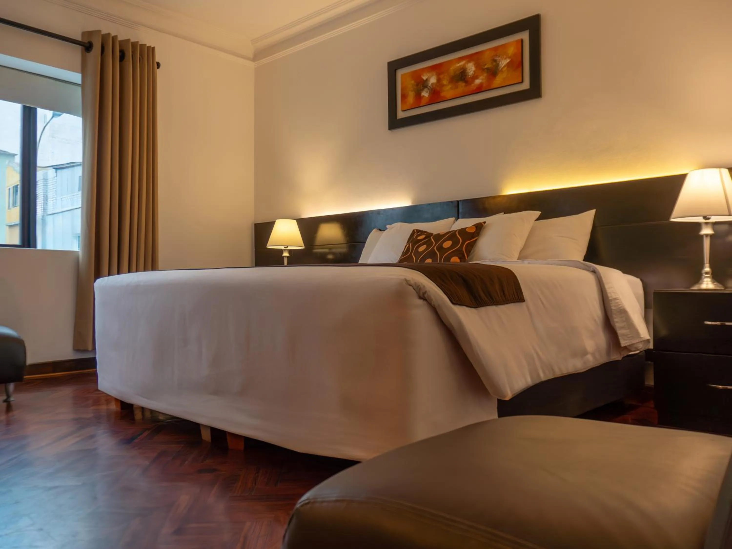 Bed in Hotel Ferré De Ville