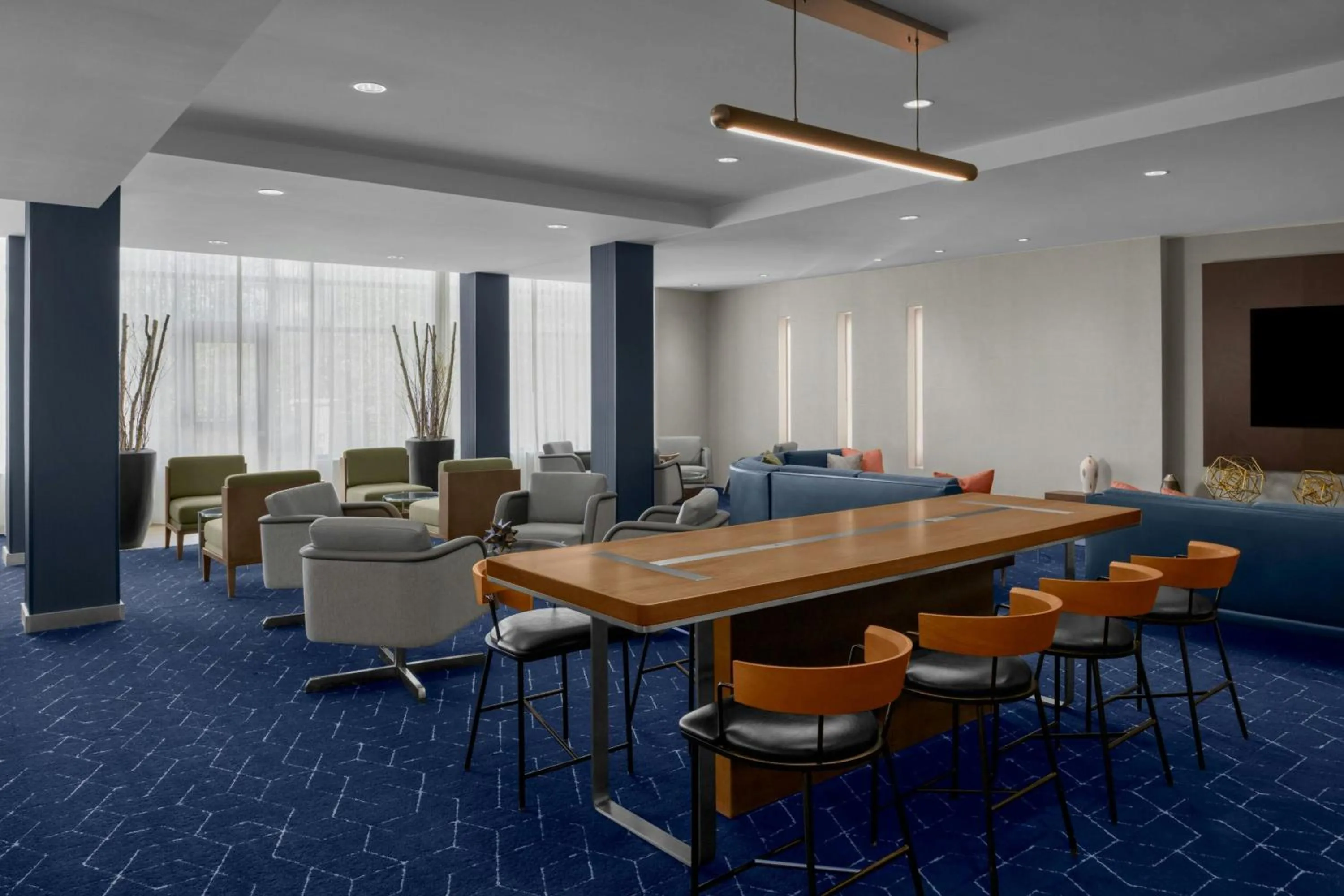 Lobby or reception in Courtyard Pittsburgh Settlers Ridge/Robinson Township