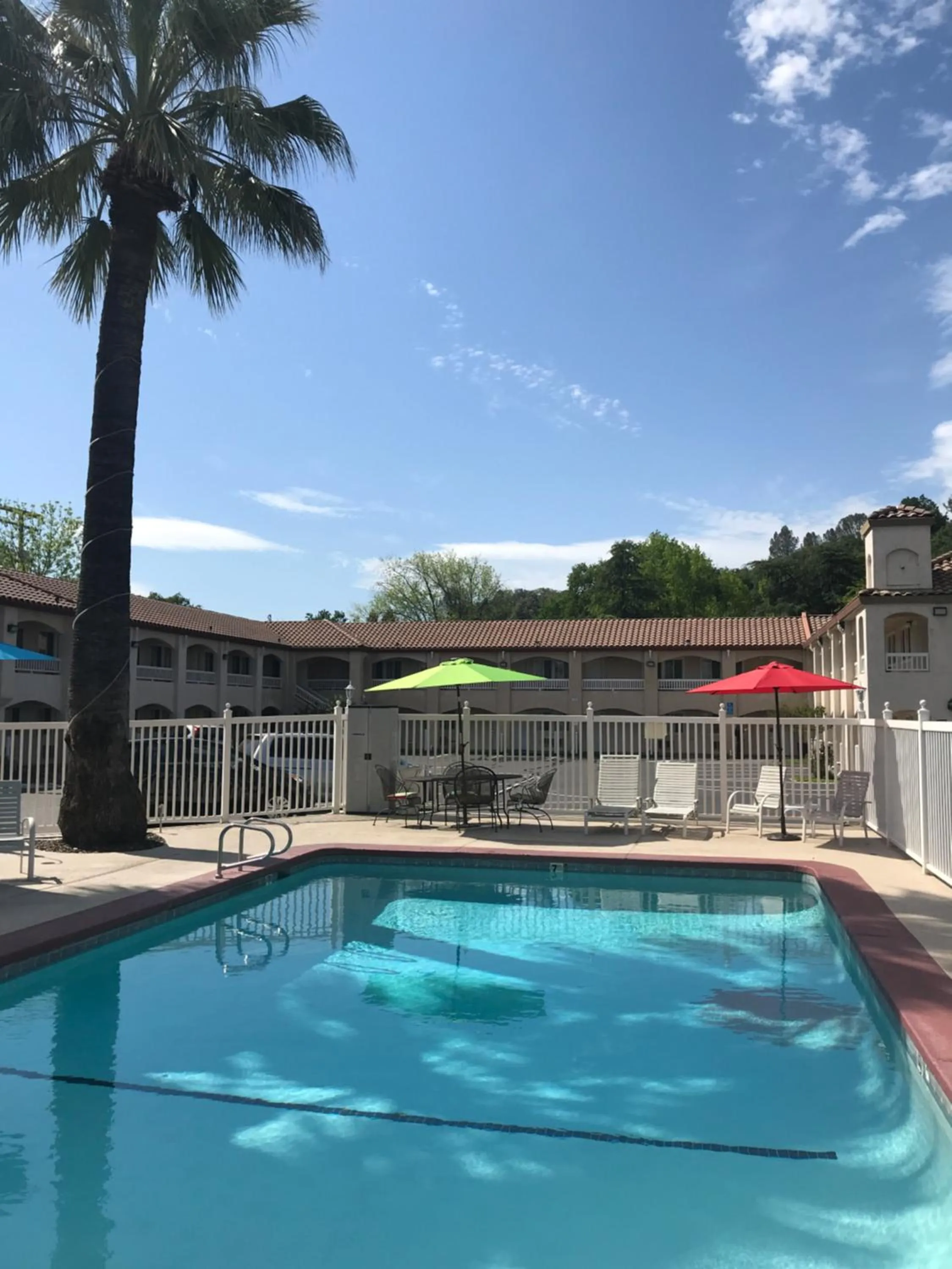 Swimming pool in Travelodge by Wyndham Redding CA