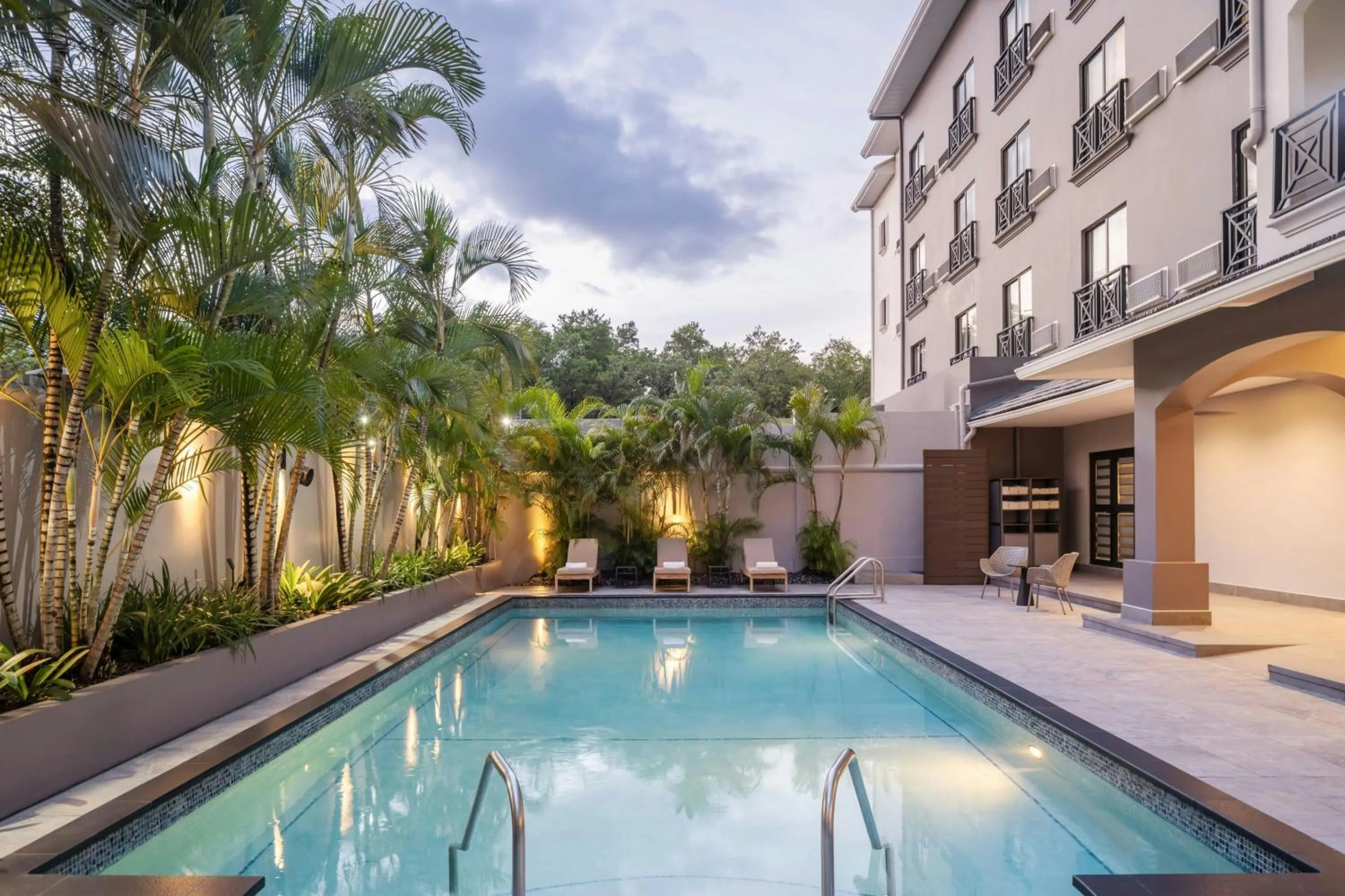 Swimming pool in Courtyard by Marriott Port of Spain