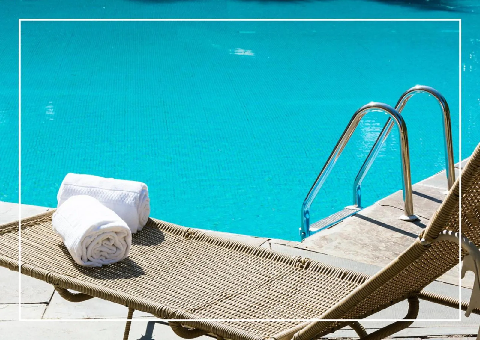 Swimming pool in Hotel Vila Rica Campinas