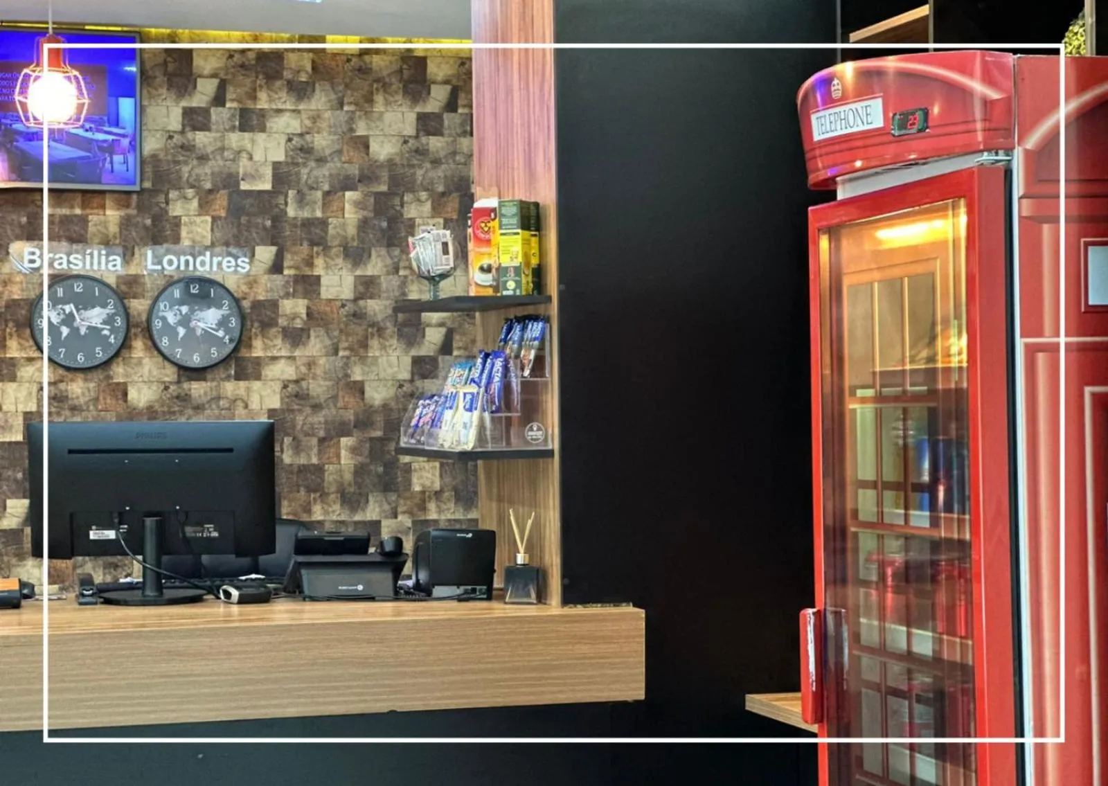 minibar in Hotel Vila Rica Campinas