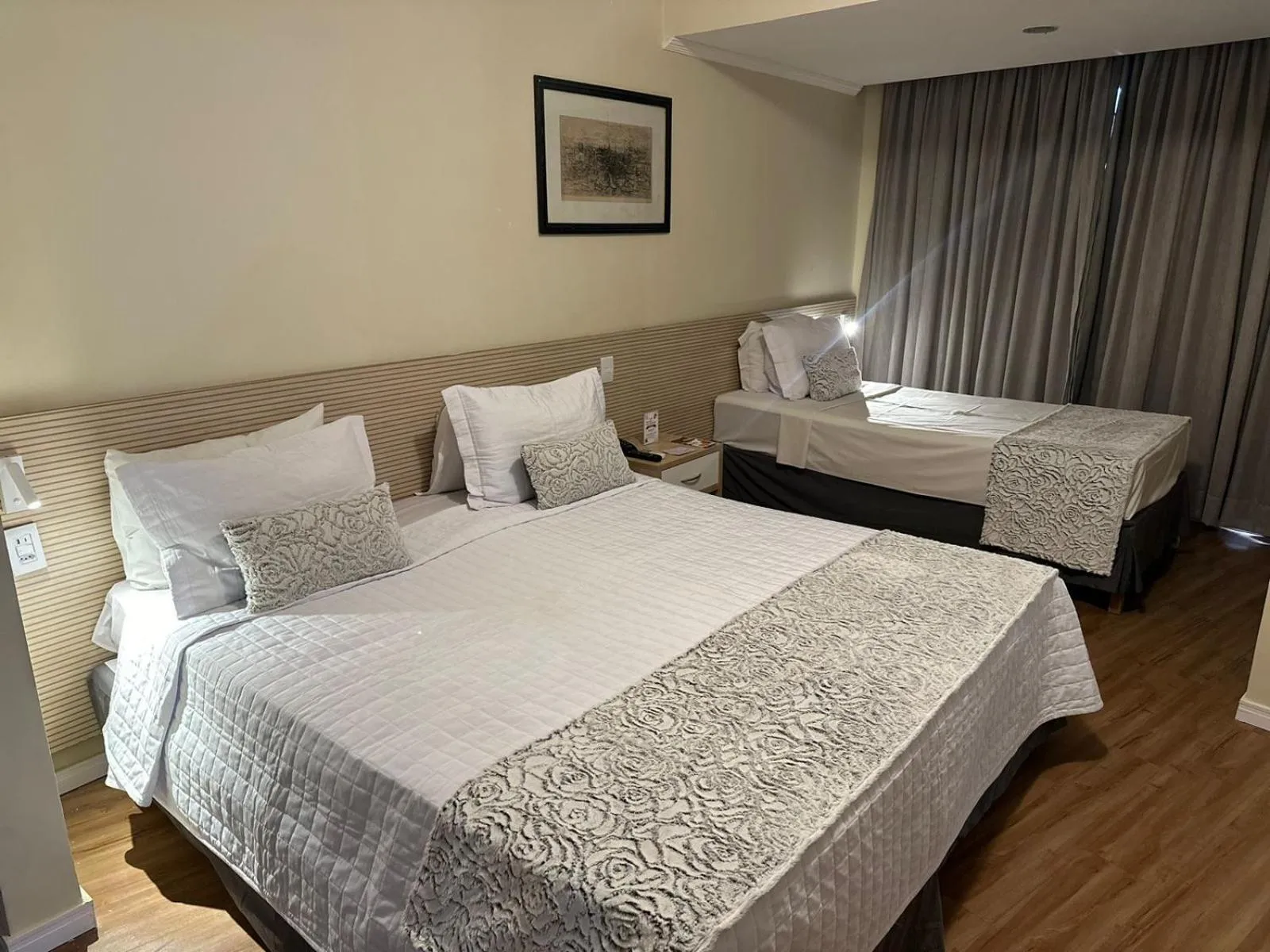 Bedroom, Bed in Hotel Vila Rica Campinas