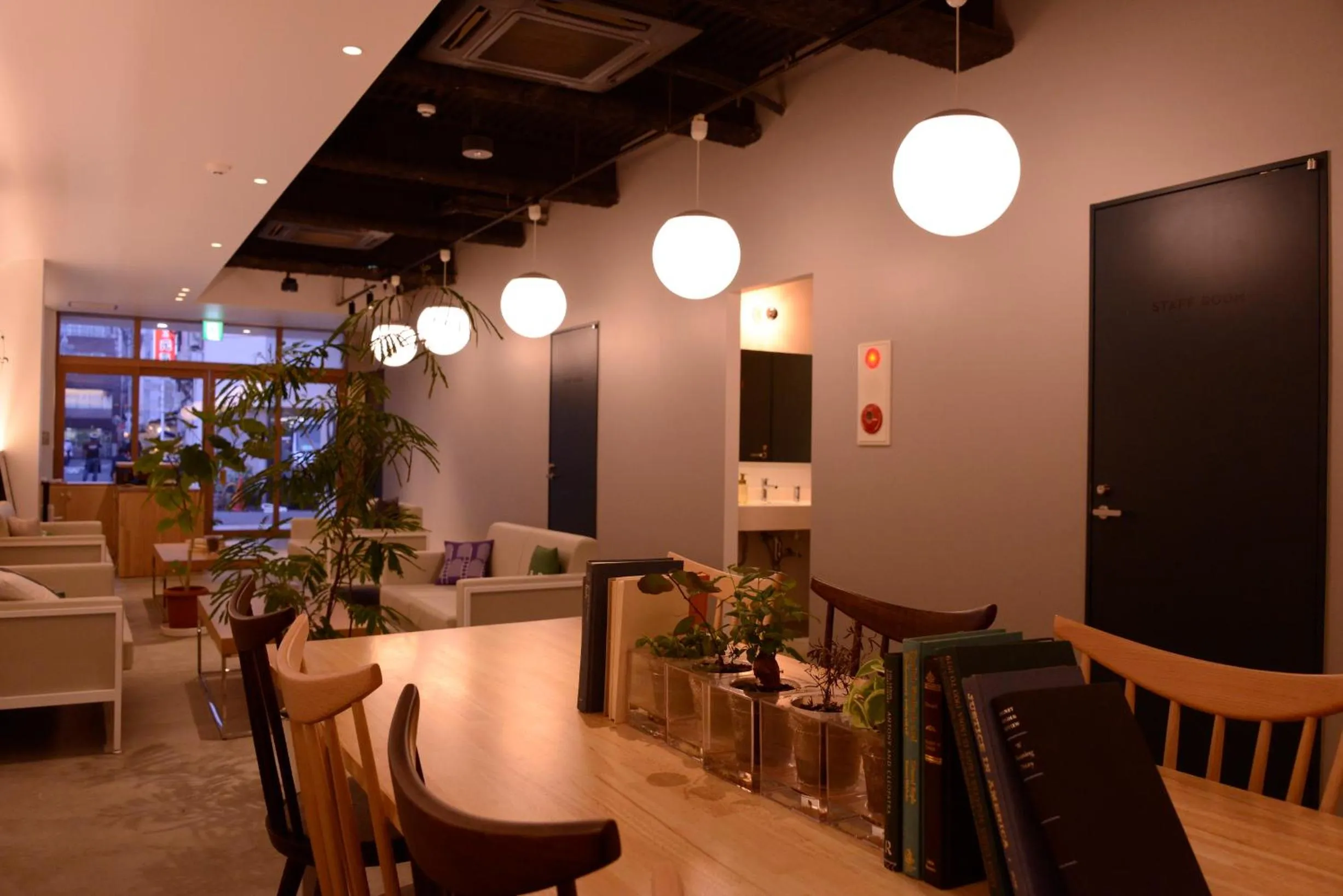 Communal lounge/ TV room in &AND HOSTEL AKIHABARA