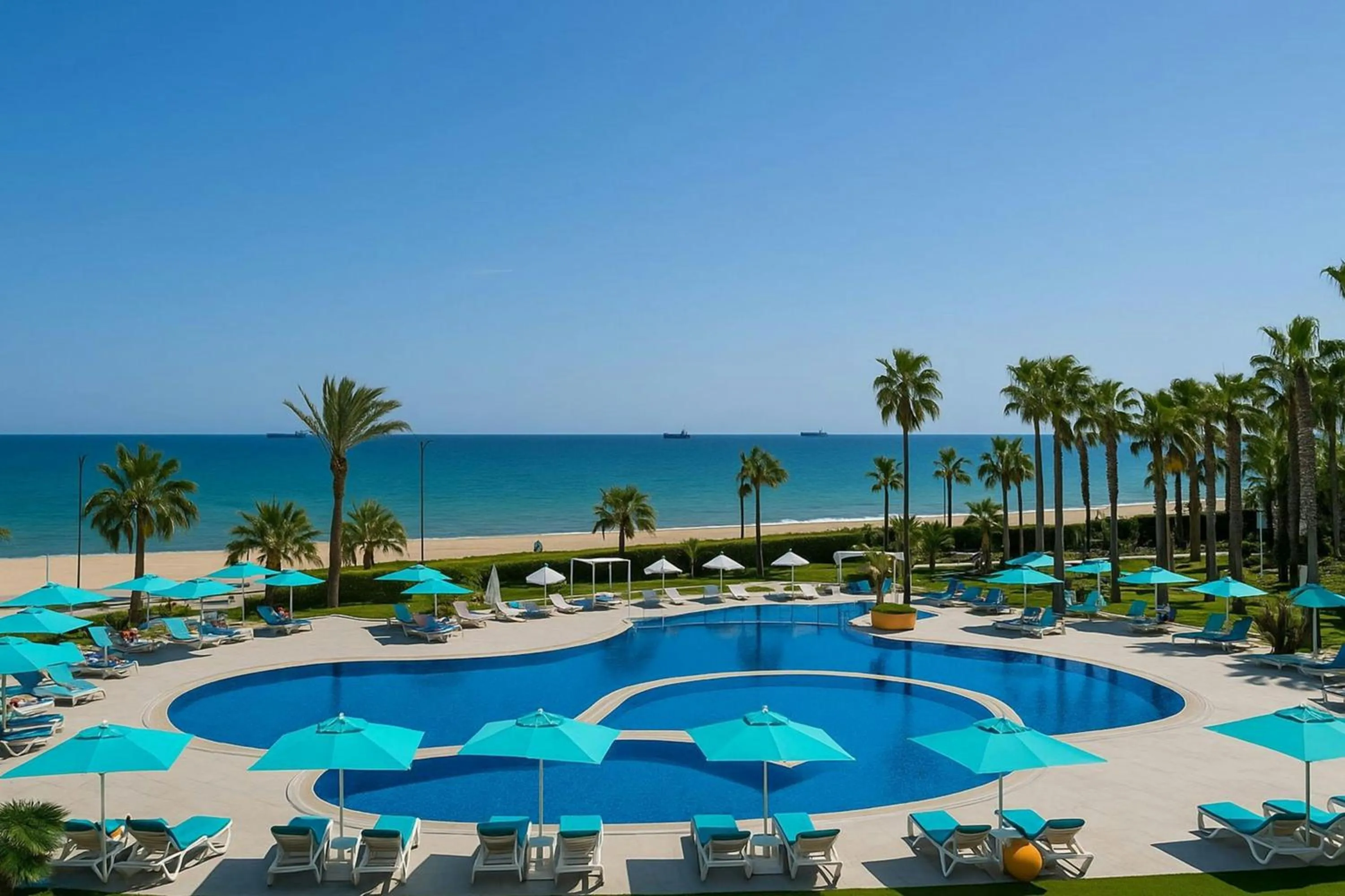 Swimming pool in Sousse Pearl Marriott Resort & Spa