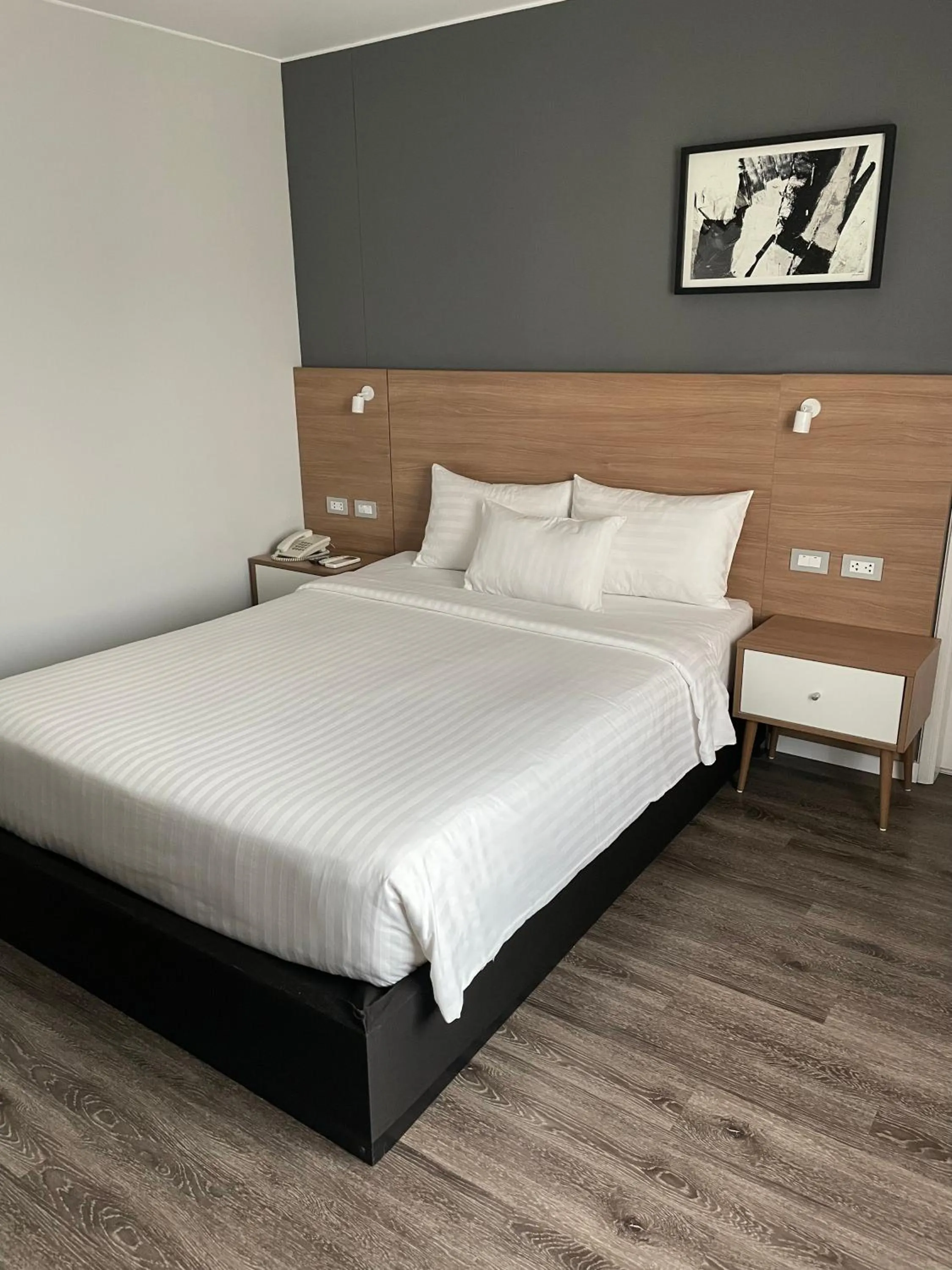 Bed in Habitat Hotel
