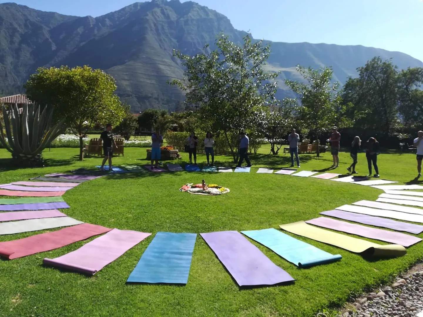 Garden in Hotel La Casona De Yucay Valle Sagrado