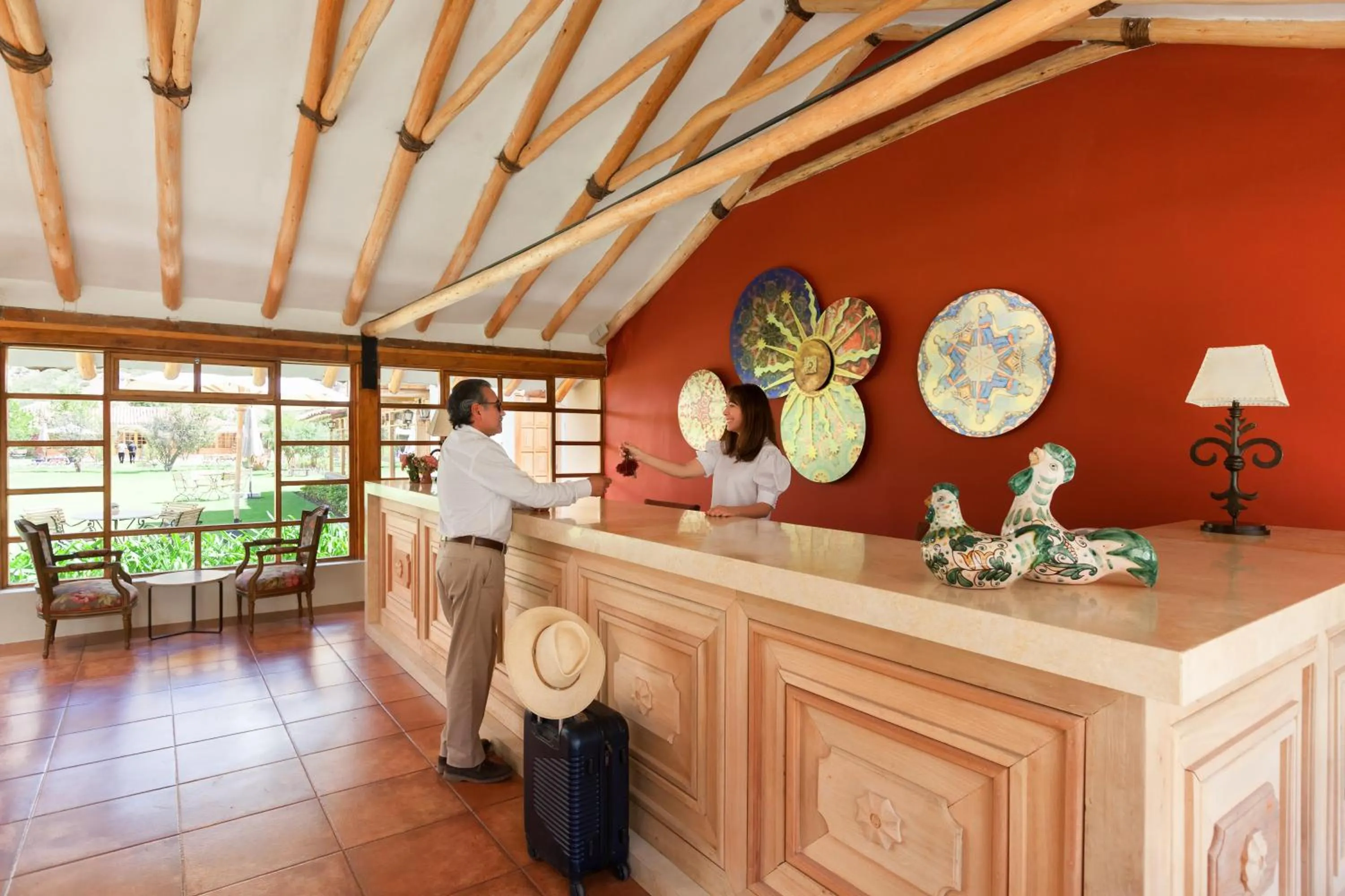 Lobby or reception in Hotel La Casona De Yucay Valle Sagrado