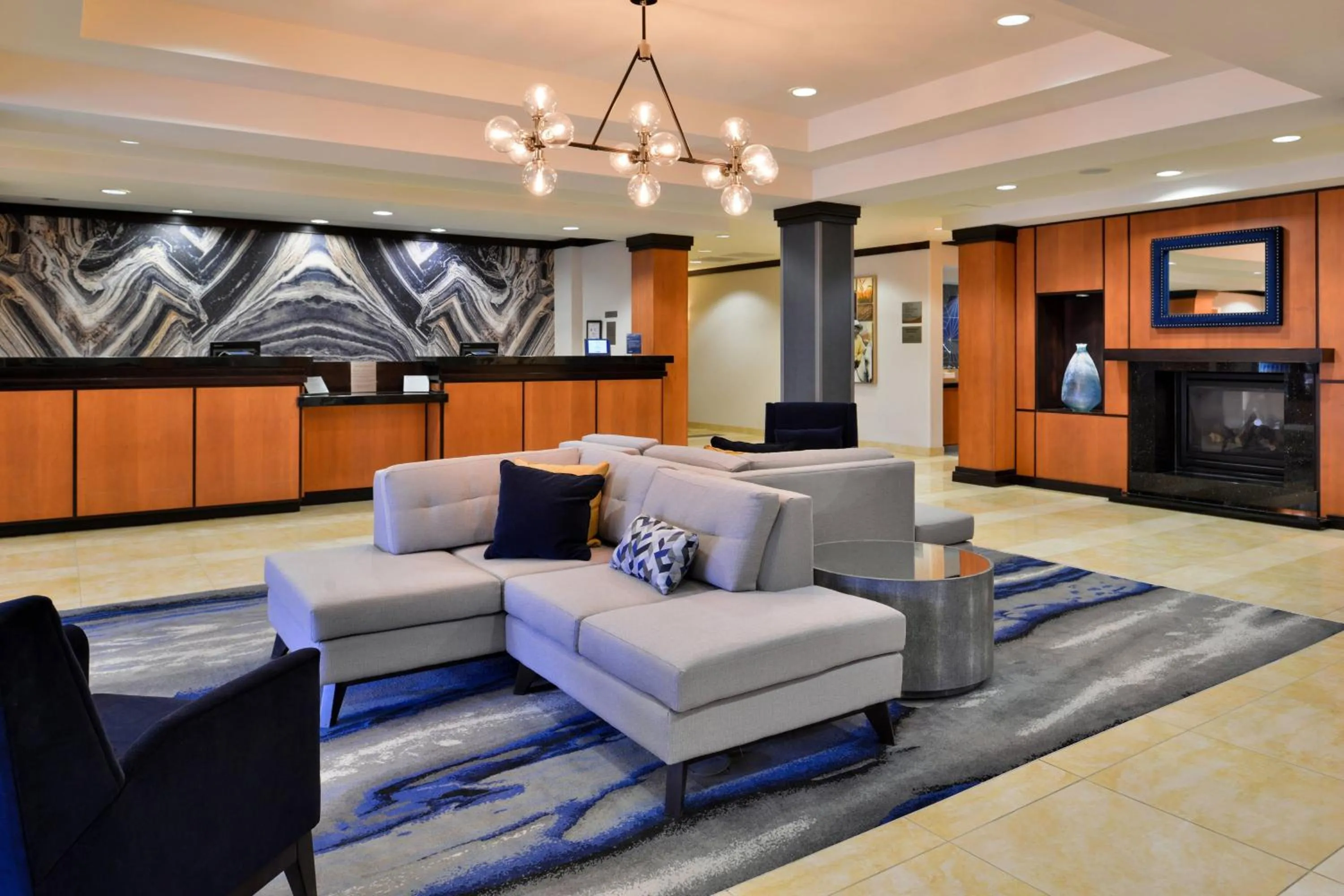Lobby or reception in Fairfield Inn & Suites Raleigh-Durham Airport/Brier Creek