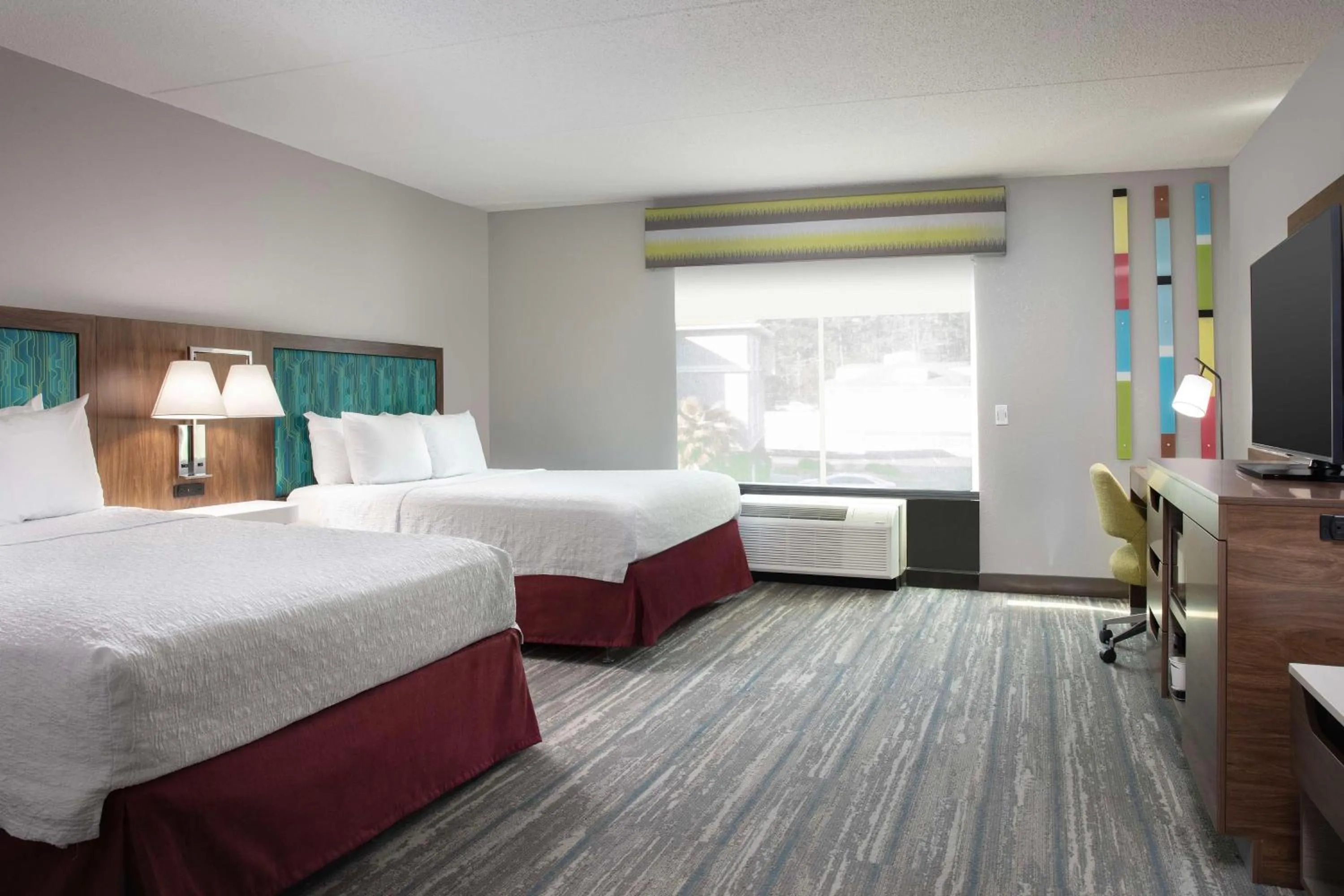 Bed in Hampton Inn Kingsland