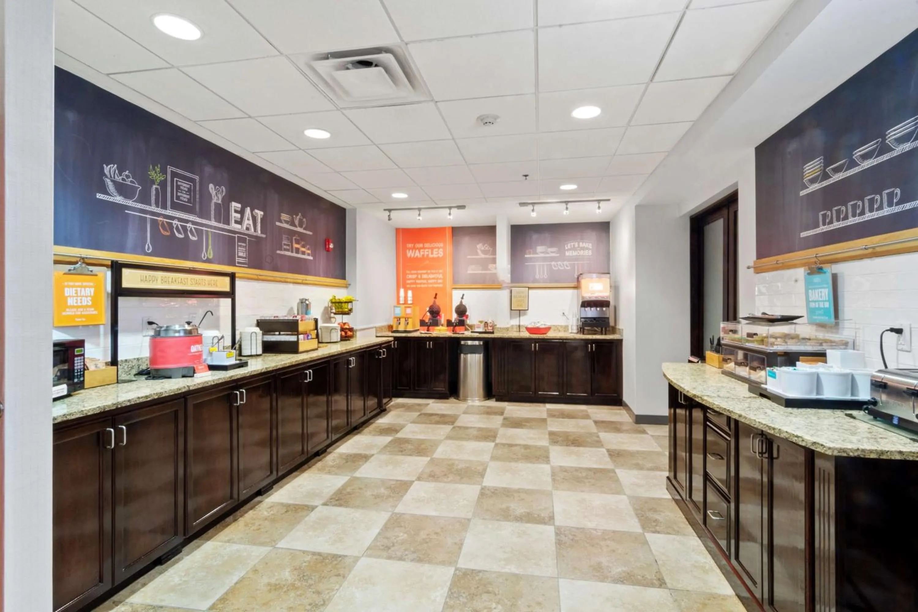 Breakfast in Hampton Inn Kingsland