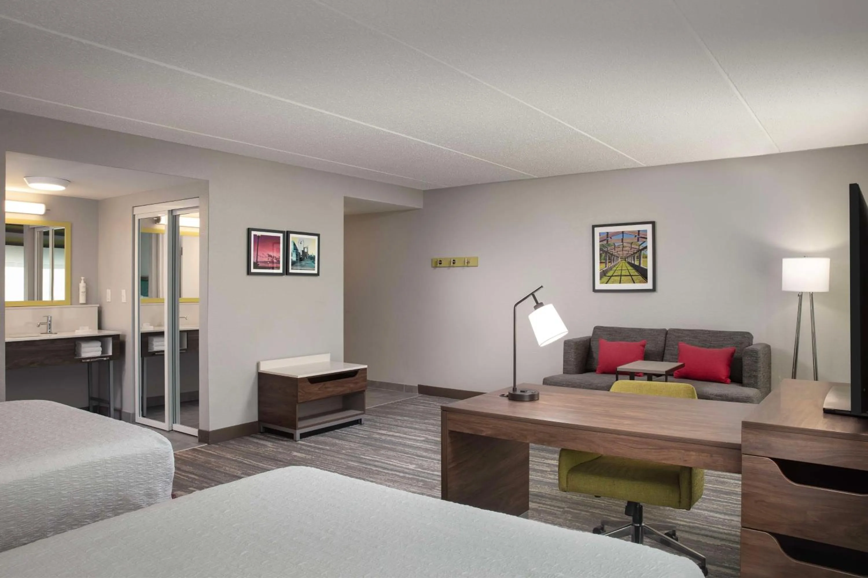 Bedroom, Bed in Hampton Inn Kingsland