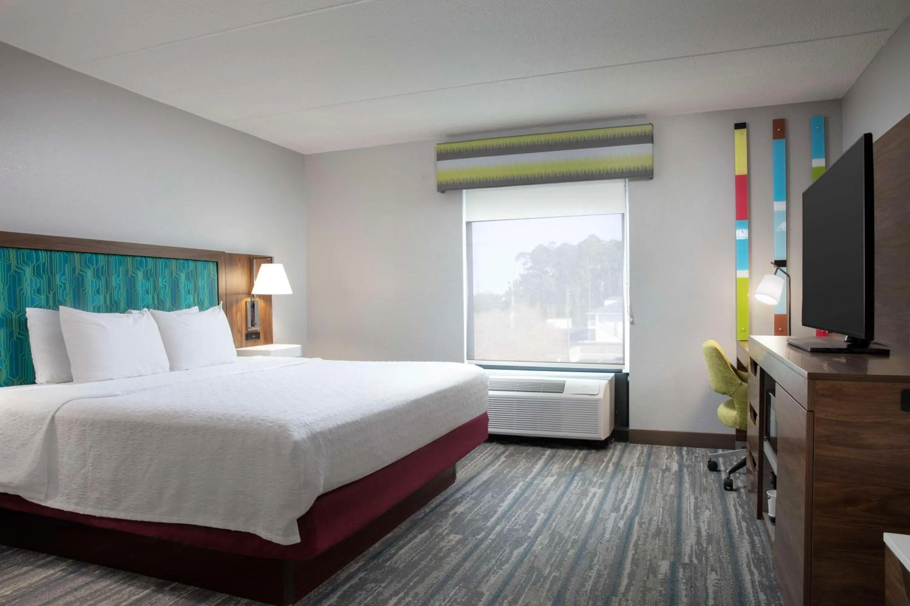 Bedroom, Bed in Hampton Inn Kingsland