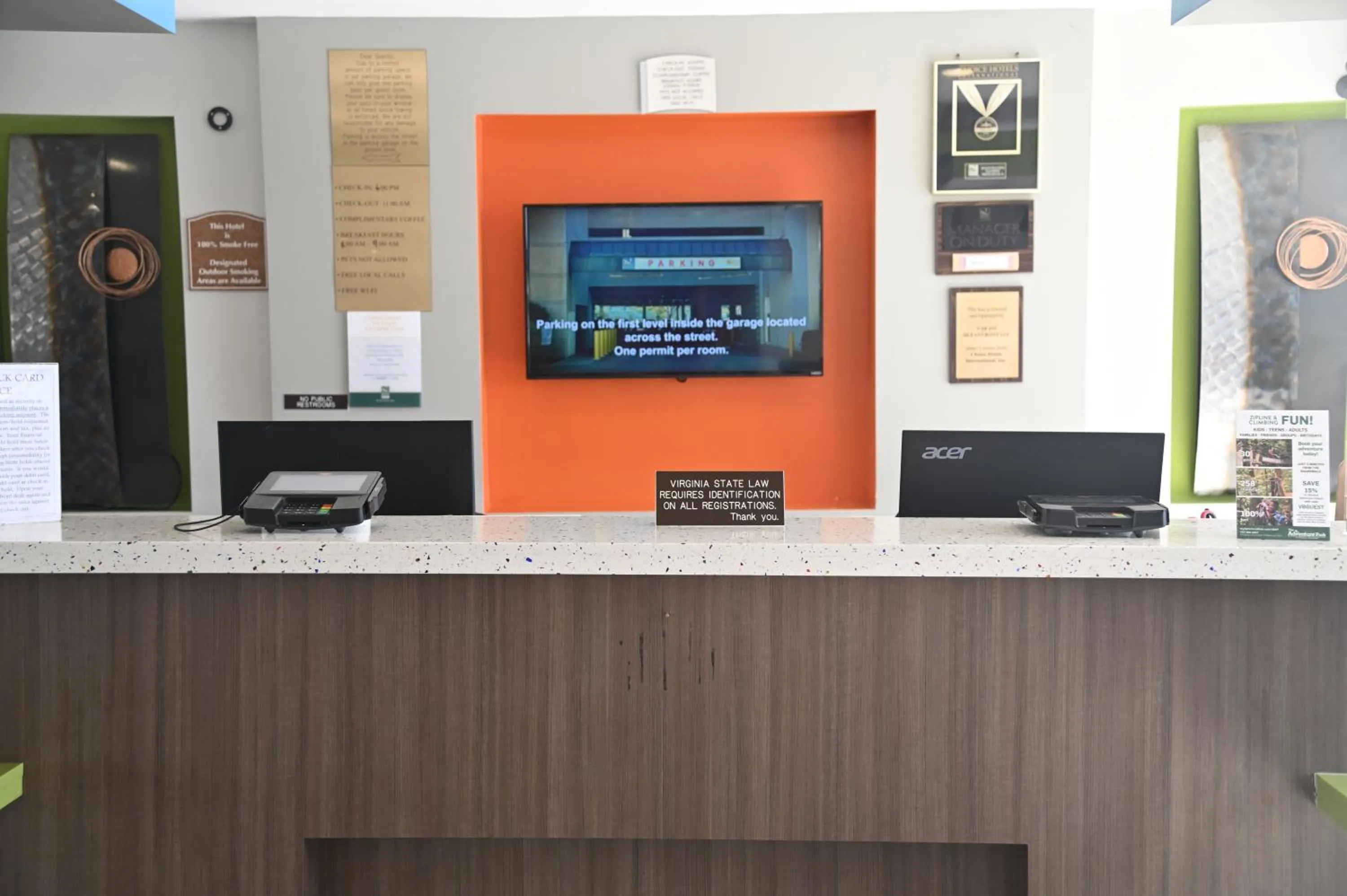 Lobby or reception in Quality Inn & Suites Oceanfront