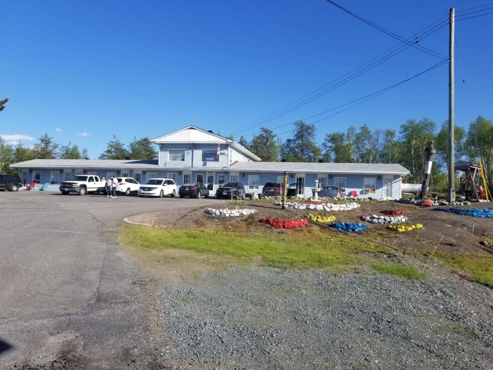 Garden in Norvic Motel
