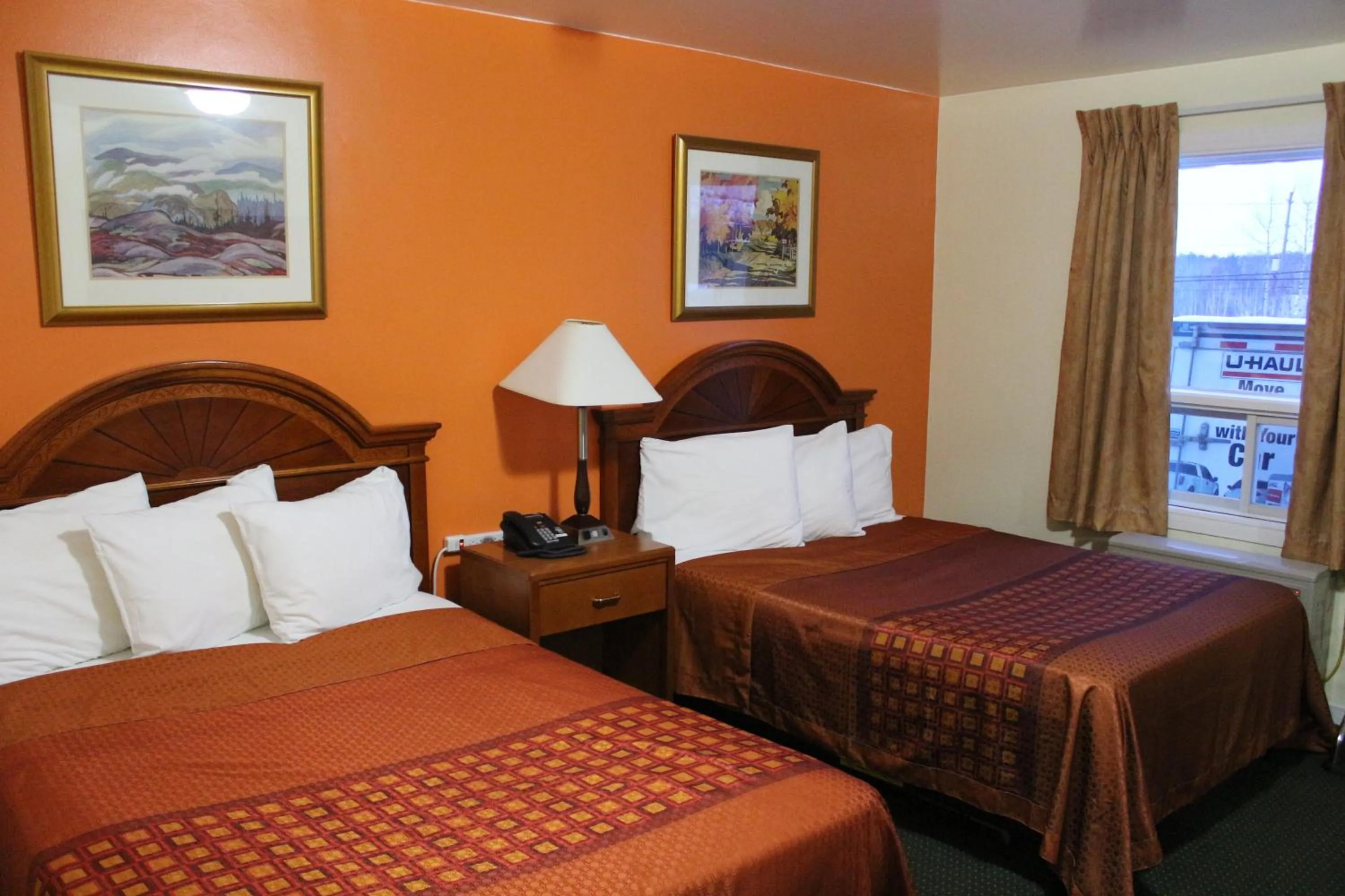 Bedroom, Bed in Norvic Motel