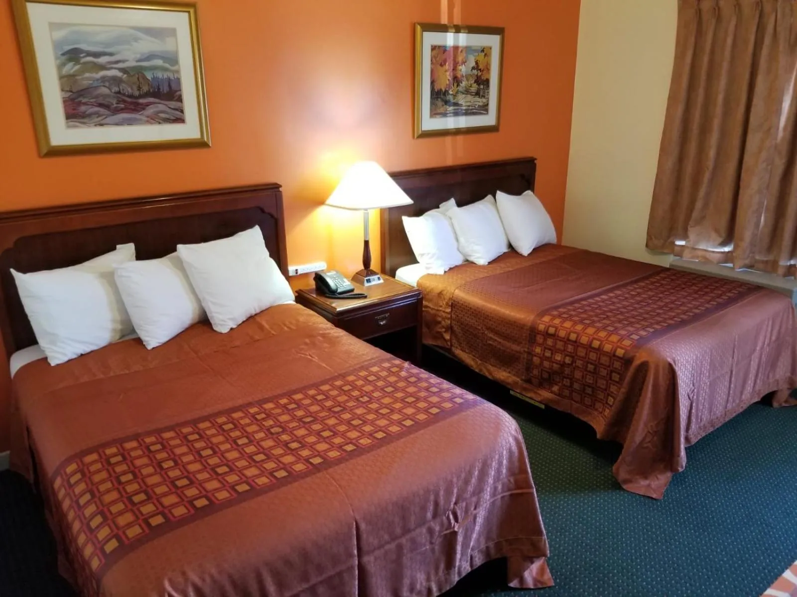 Bedroom, Bed in Norvic Motel